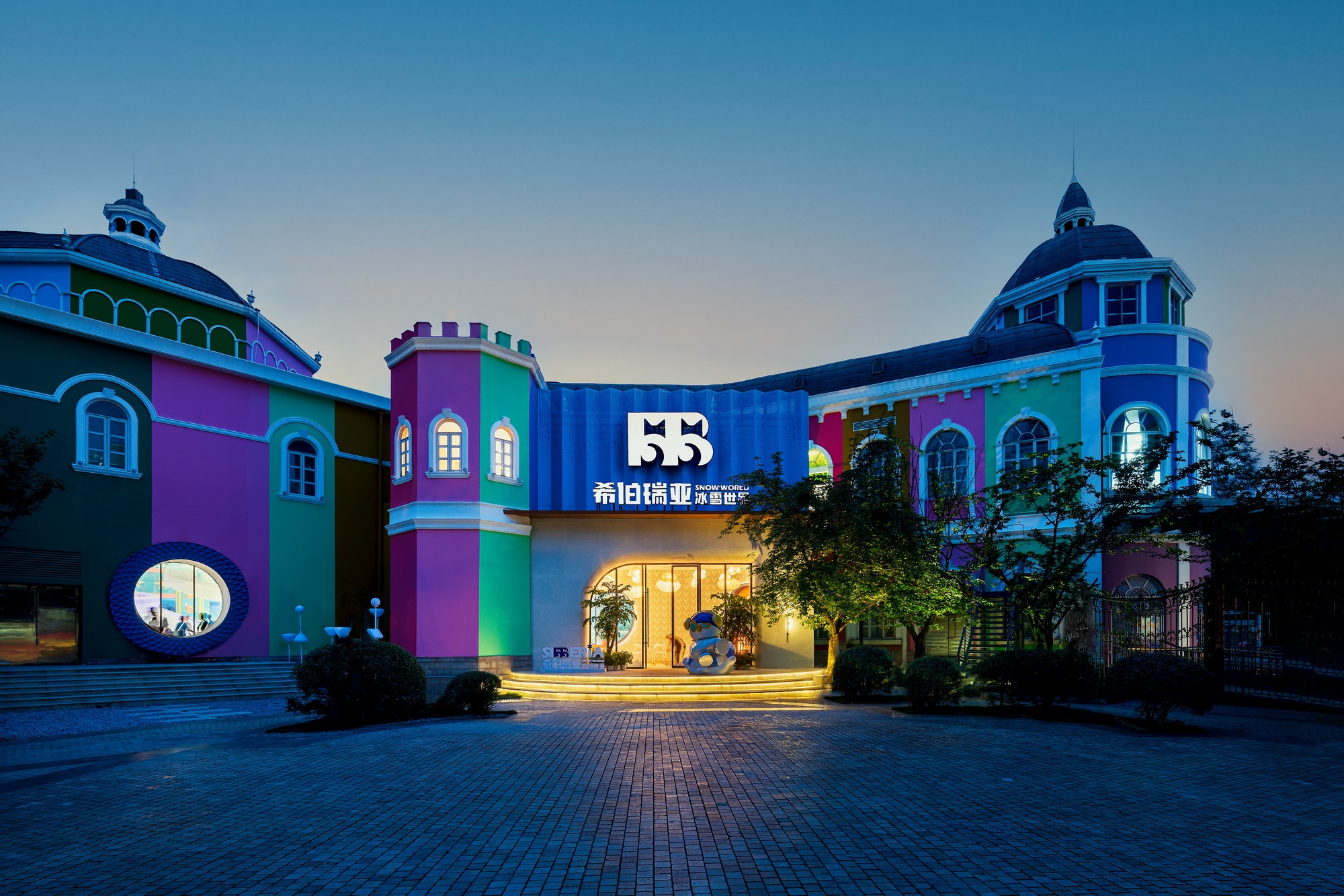 成都欢乐谷·希伯瑞亚冰雪世界丨中国成都丨龙策设计 LCARCHITURE-19
