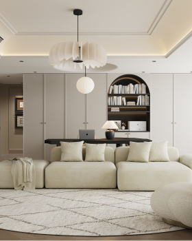 现代轻法式全屋装修