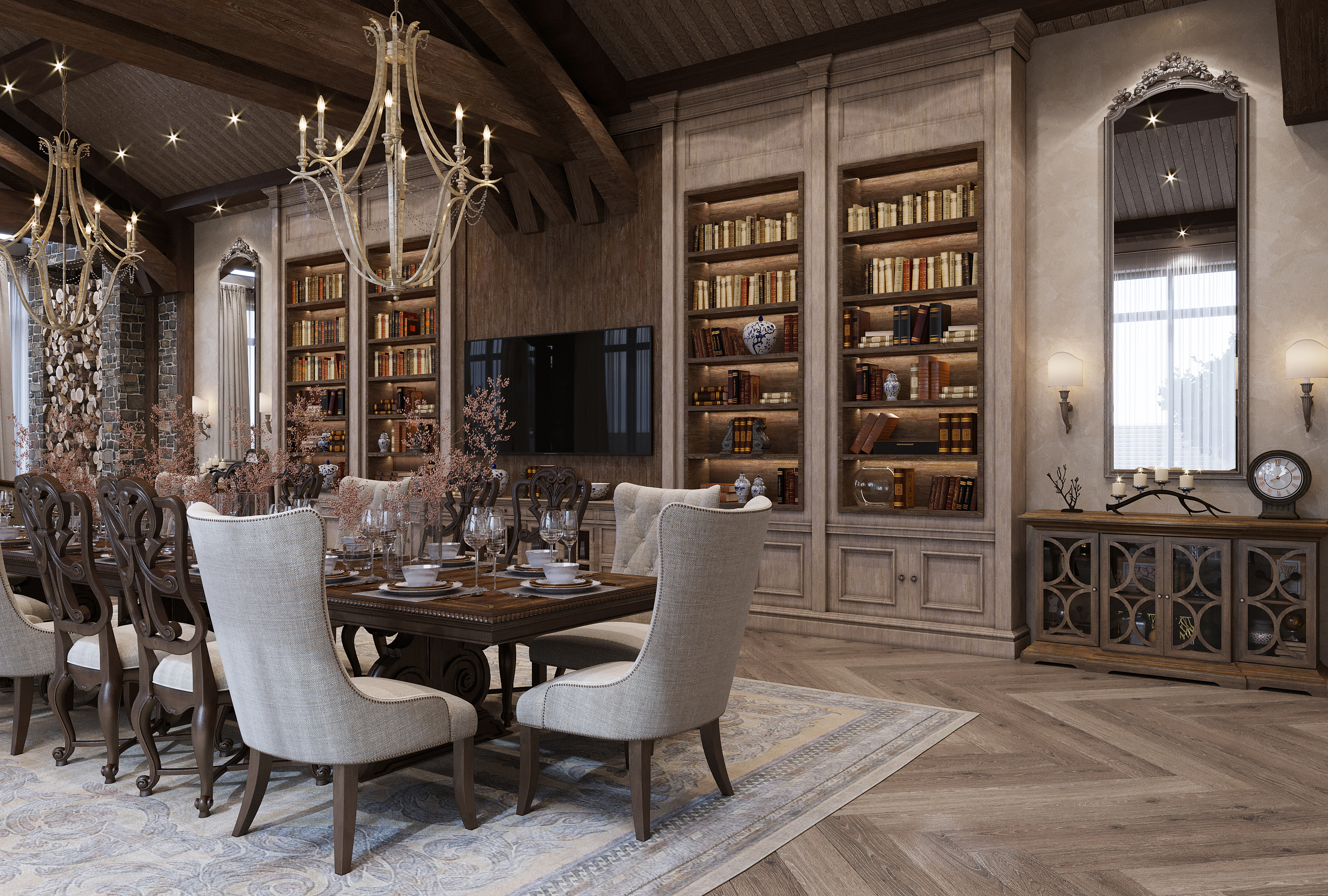 Cozy Chalet Interior Design-10