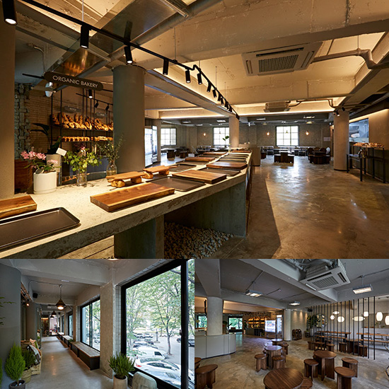 首尔甜品店，现代风 100 平住宅烘焙坊设计-1