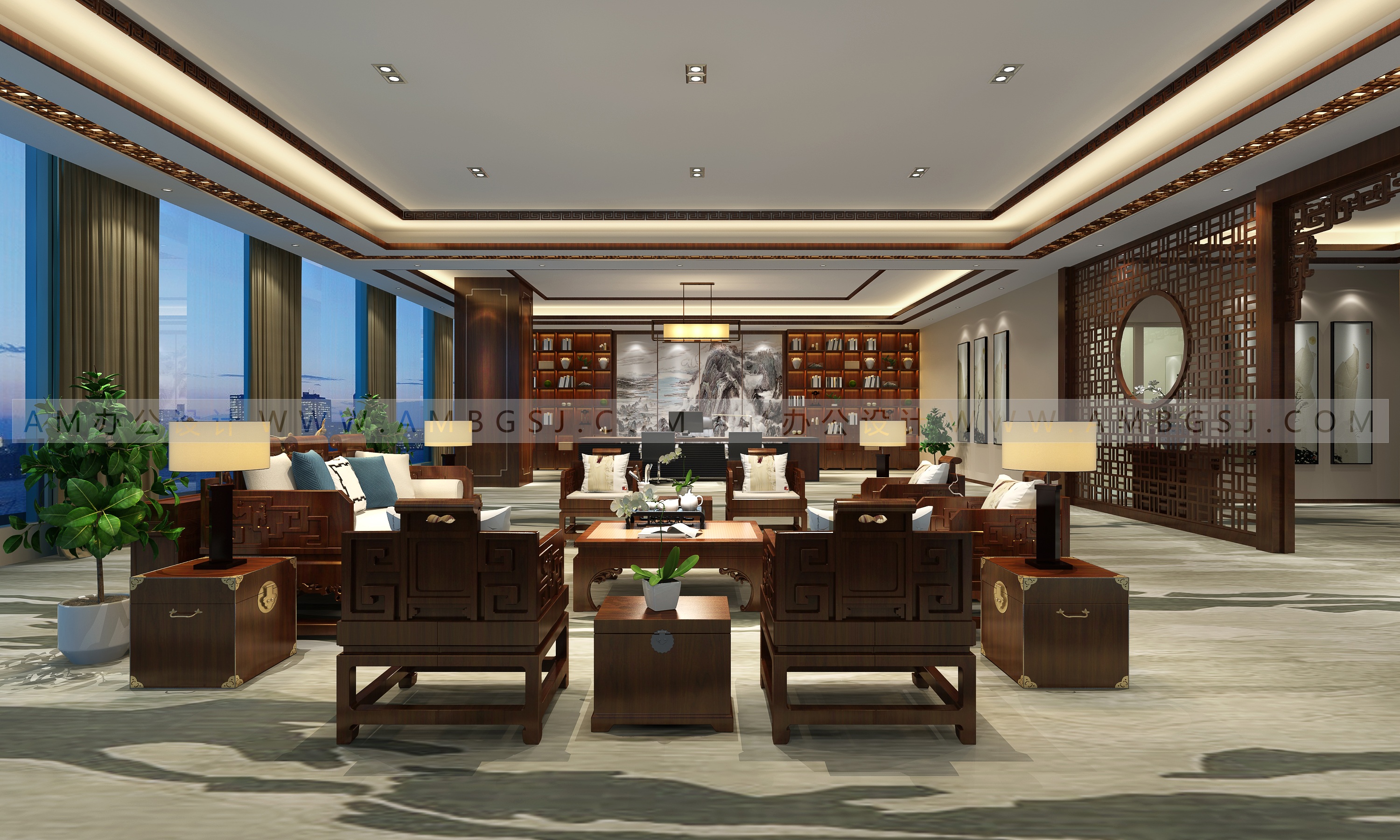 办公设计-英皇集团中心办公楼设计-AM设计-7