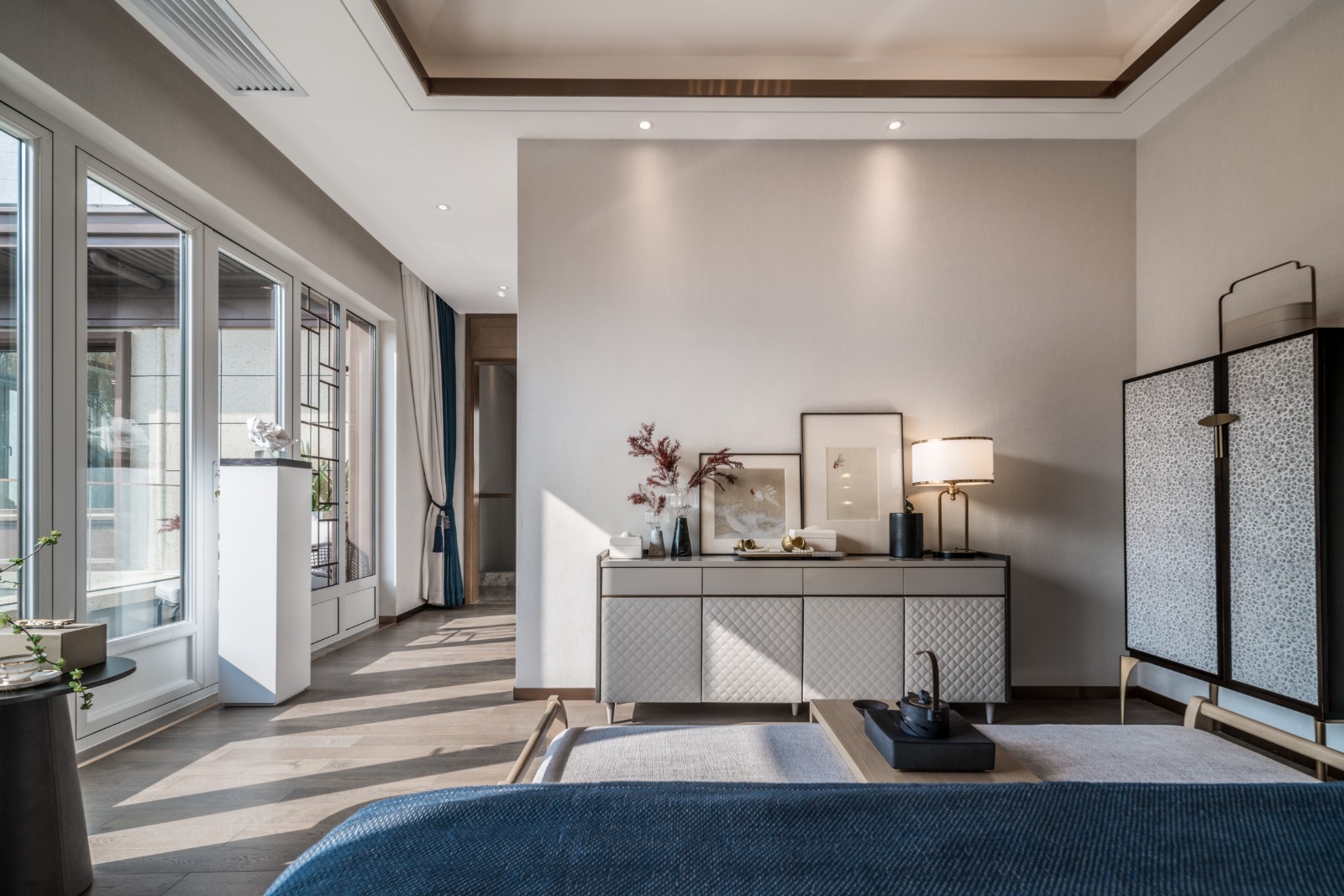 现代中式宅院的居住空间-21