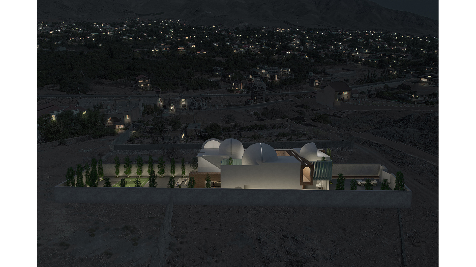 Ghamsar Villa · 伊朗卡尚历史古城中的现代建筑设计丨Maziar Dolatabadi 等-40