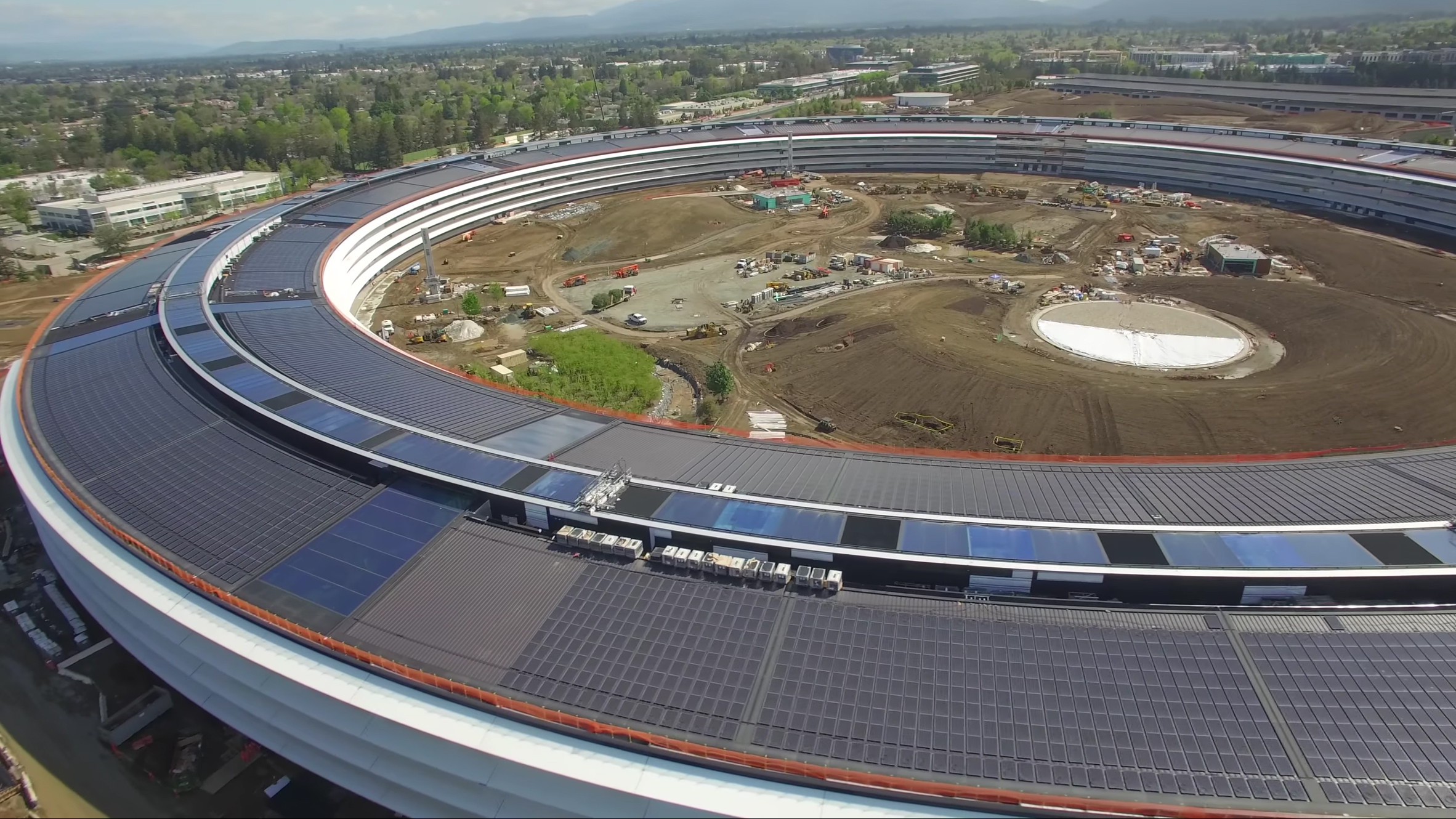 Drone footage captures Apple Park as it prepares to welcome employees-6