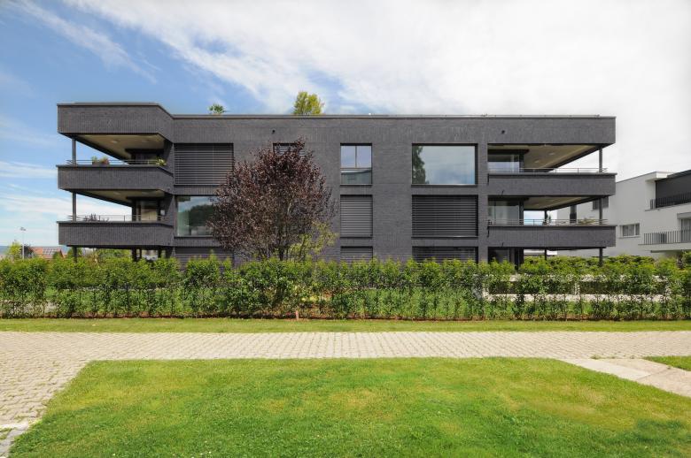 Lämmli Architektur AG Architekten SIA丨Neubau Mehrfamilienhaus丨瑞士-0
