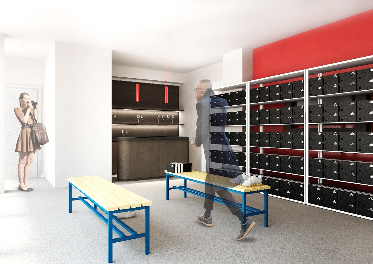 2016 欧冠 Adidas 概念店设计-25