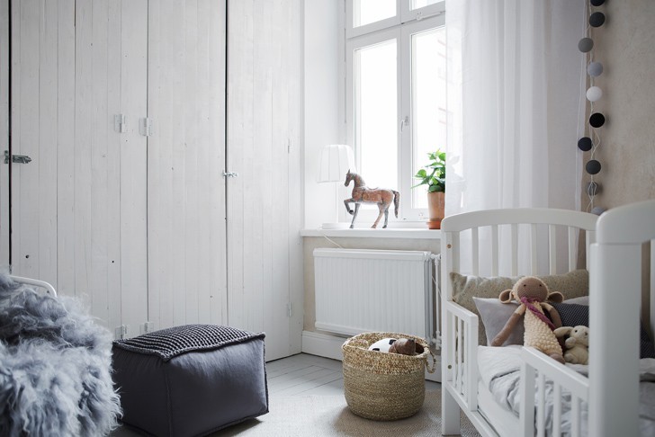 斯德哥尔摩明亮北欧风两居公寓设计-13