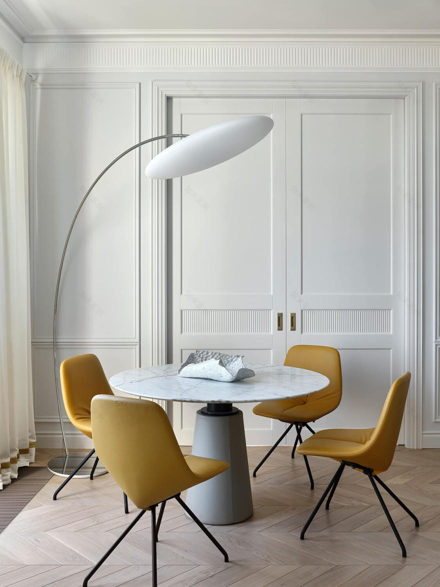 莫斯科明亮优雅的公寓丨俄罗斯莫斯科丨ELKA Interiors-19