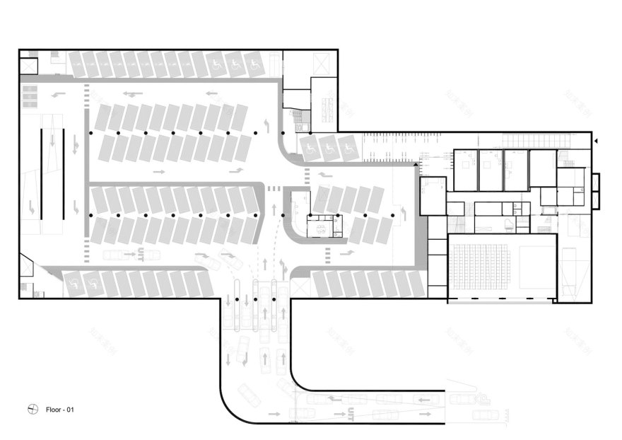 荷兰蒂尔市文化中心“金灯”-37