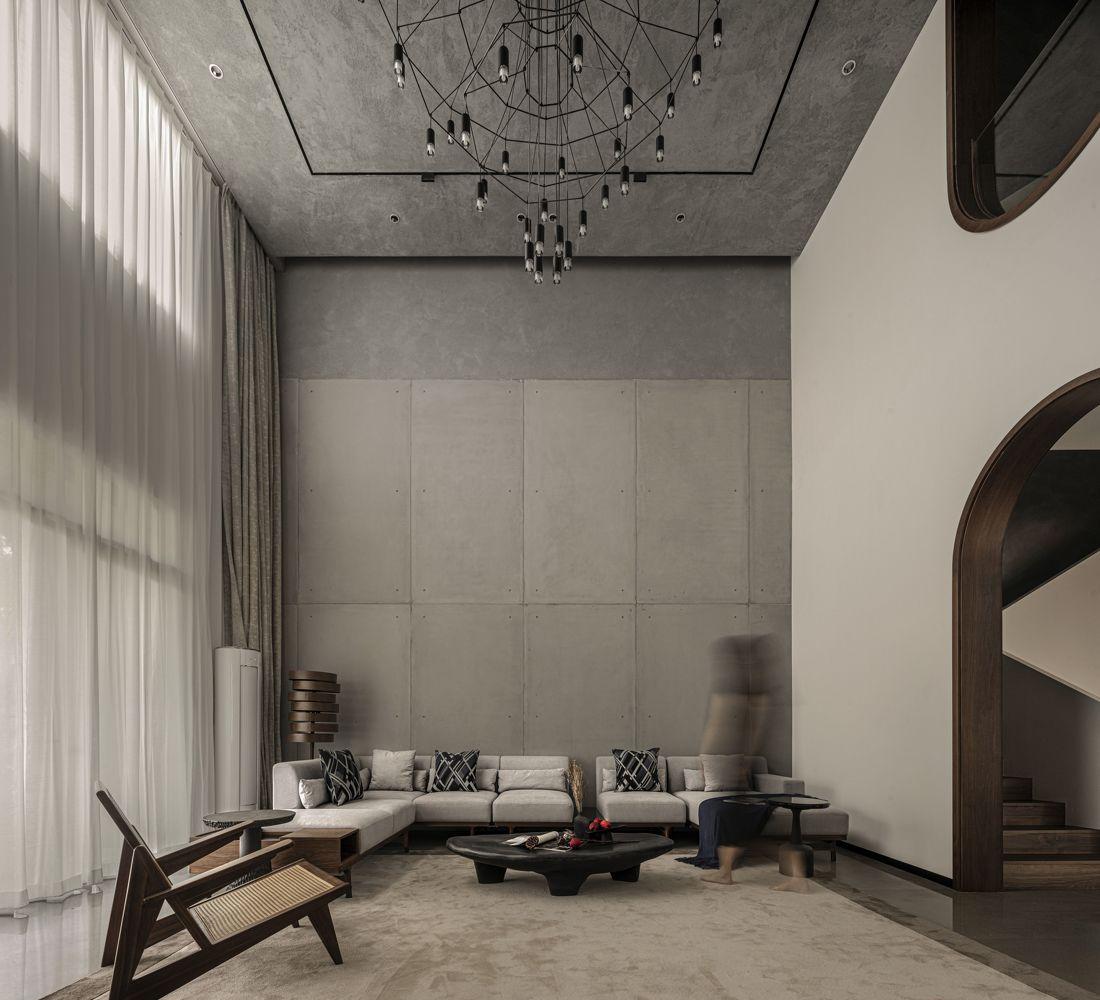 广州塑境空间丨别墅丨当暖阳遇上诧寂风【塑境空间】-8