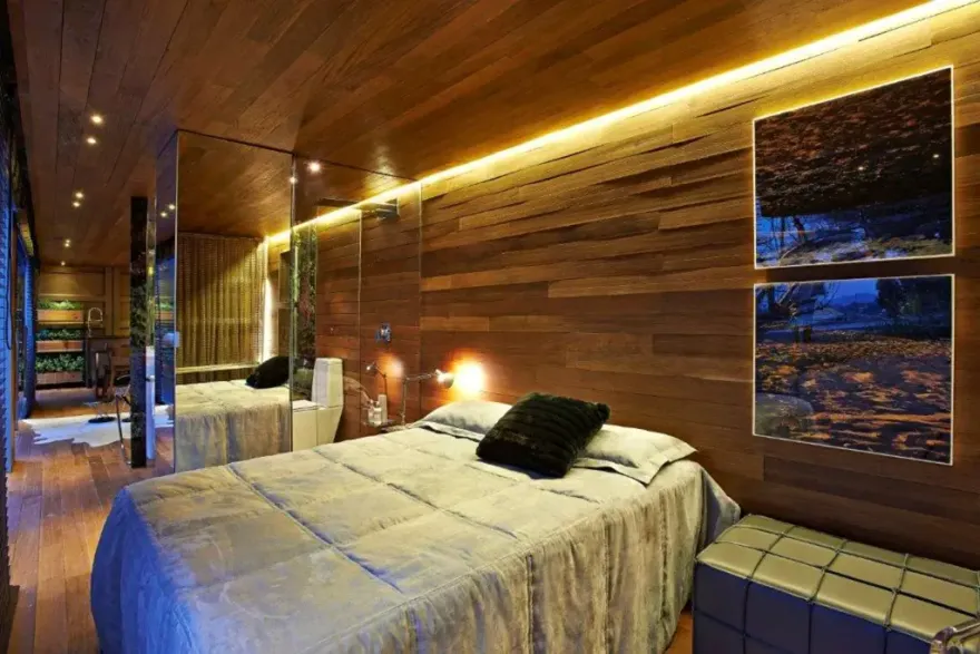 巴西 27 平米玻璃集装箱住宅 | 尽享自然风光的创新设计-7