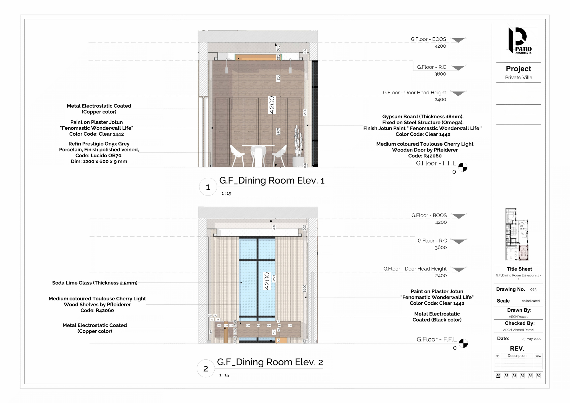会议室与餐厅室内设计丨沙特阿拉伯利雅得丨Patio Architects L.L.C-16