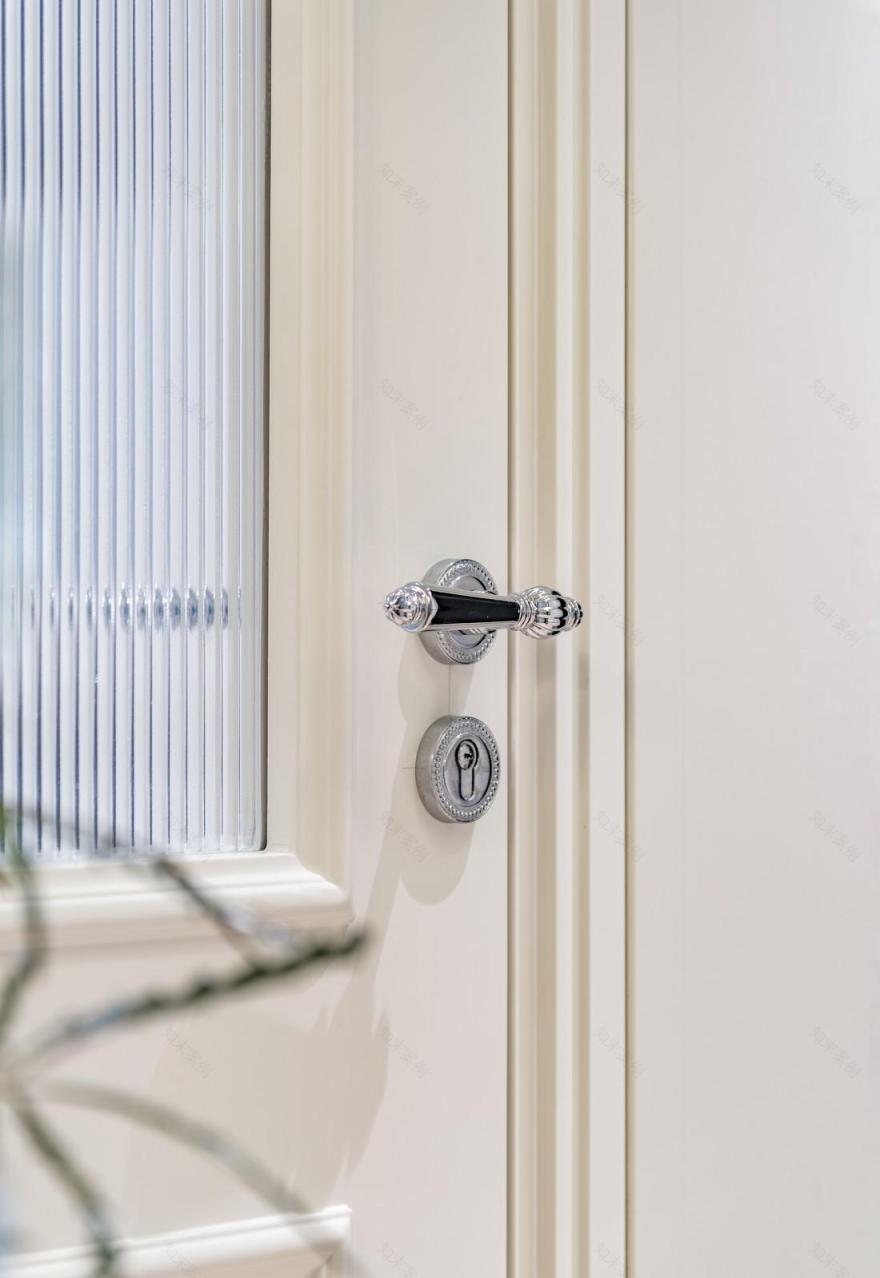 奶油轻法式浪漫温馨 80㎡小户-29