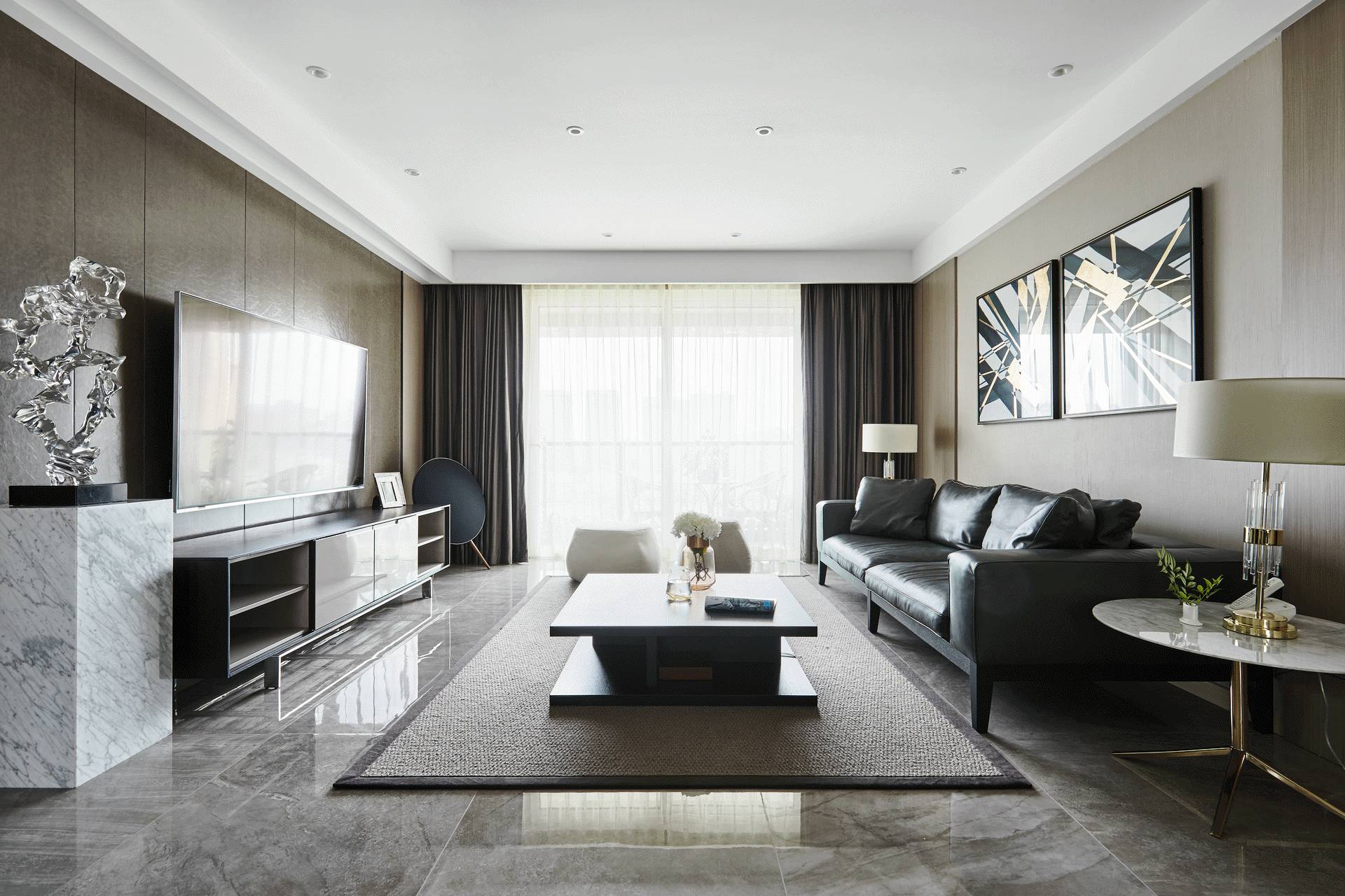 杭州湖滨花园别墅设计  力设计-3