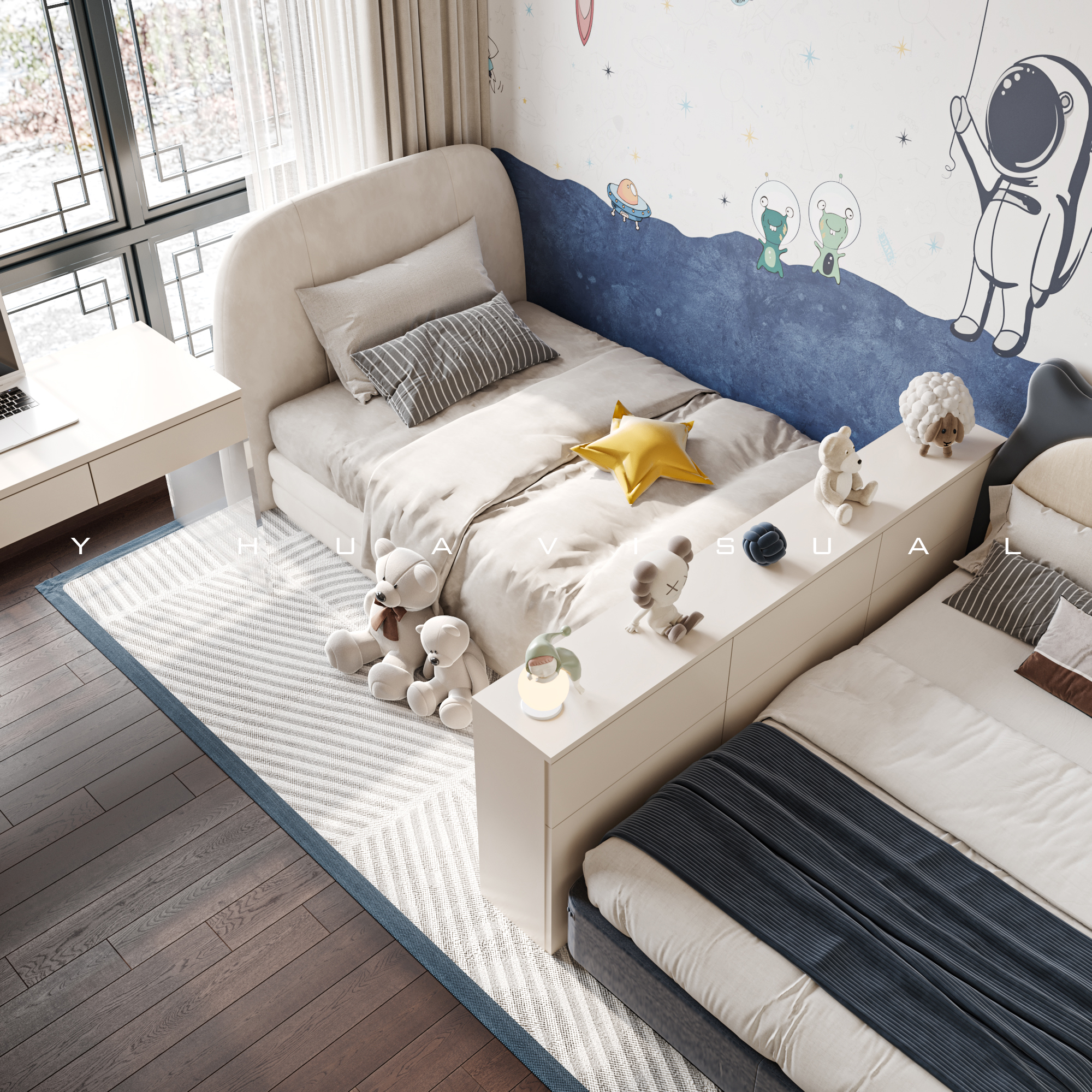 乙画视觉｜诧寂卧室篇-7