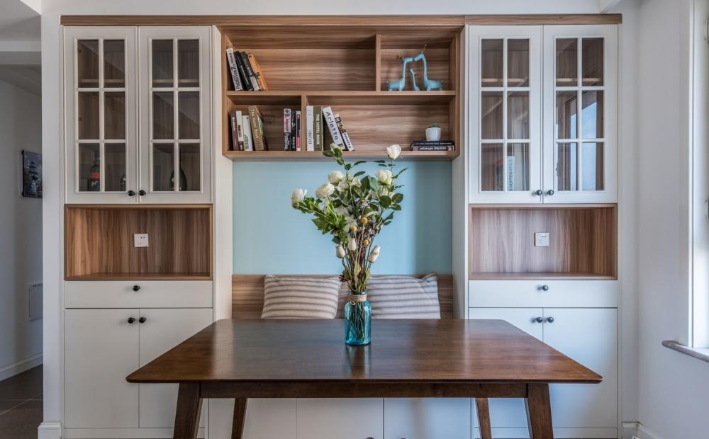 北欧混搭风 134㎡三居室,收纳与美观兼具-6