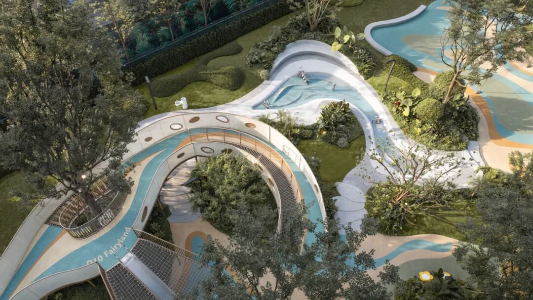 重庆新希望D10天际|儿童乐园|软装设计|尚沃出品-56