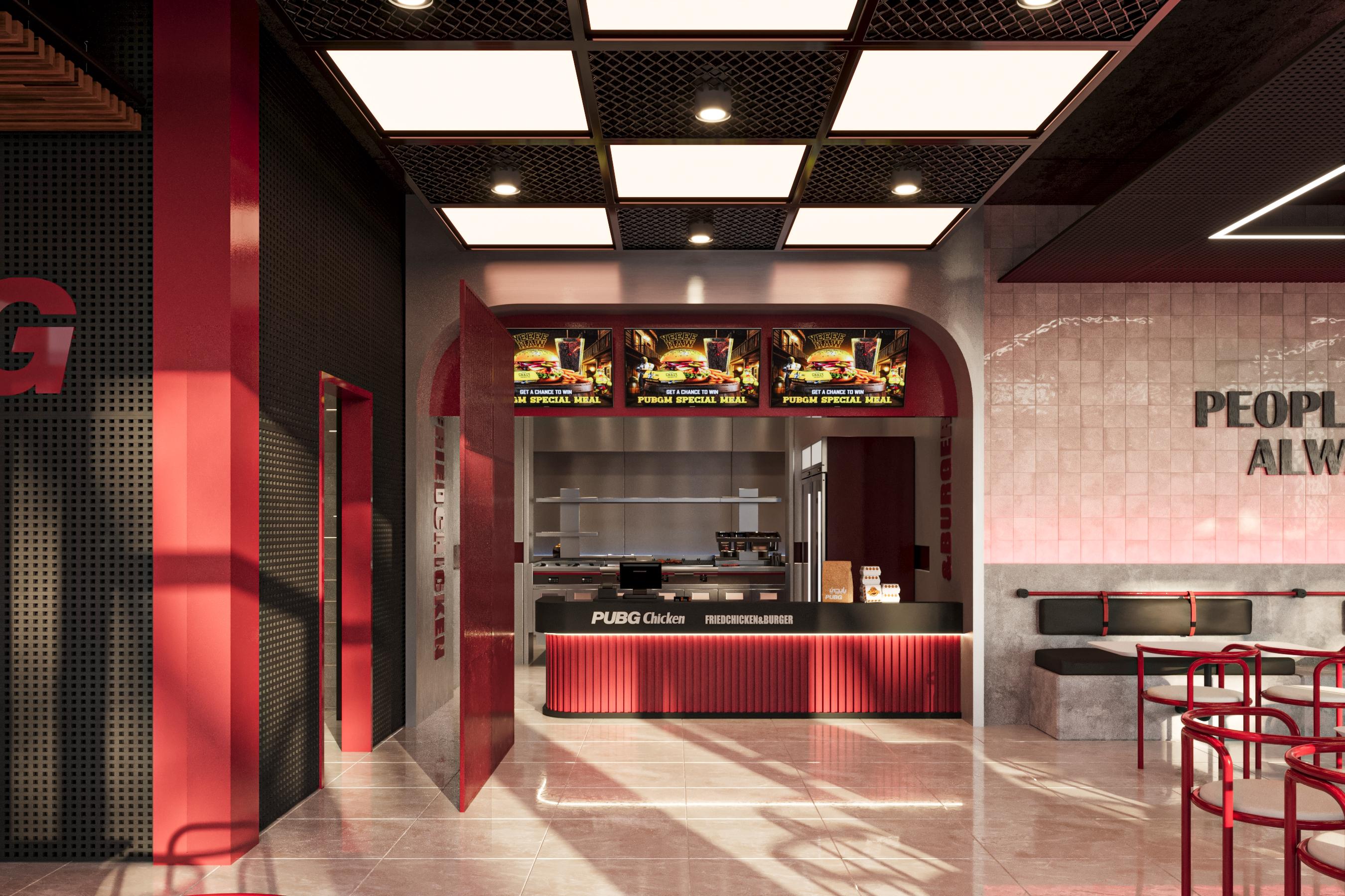 “PUBG CHICKEN”餐厅-15