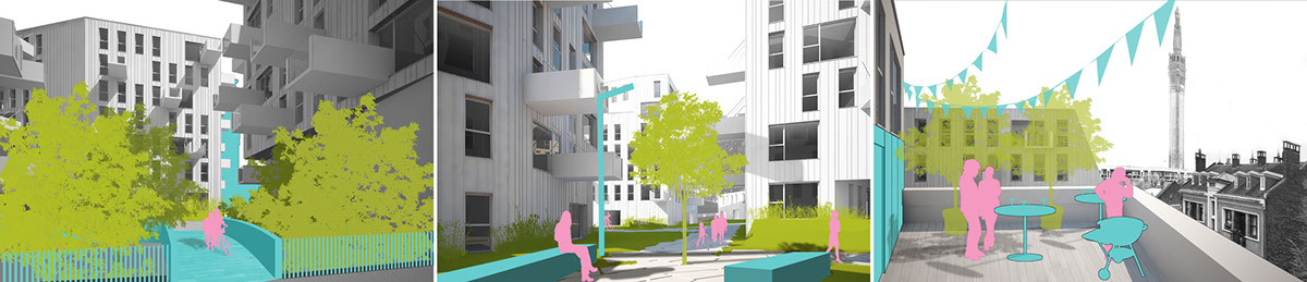 法国里尔 150 套住房与设备设计大赛-24