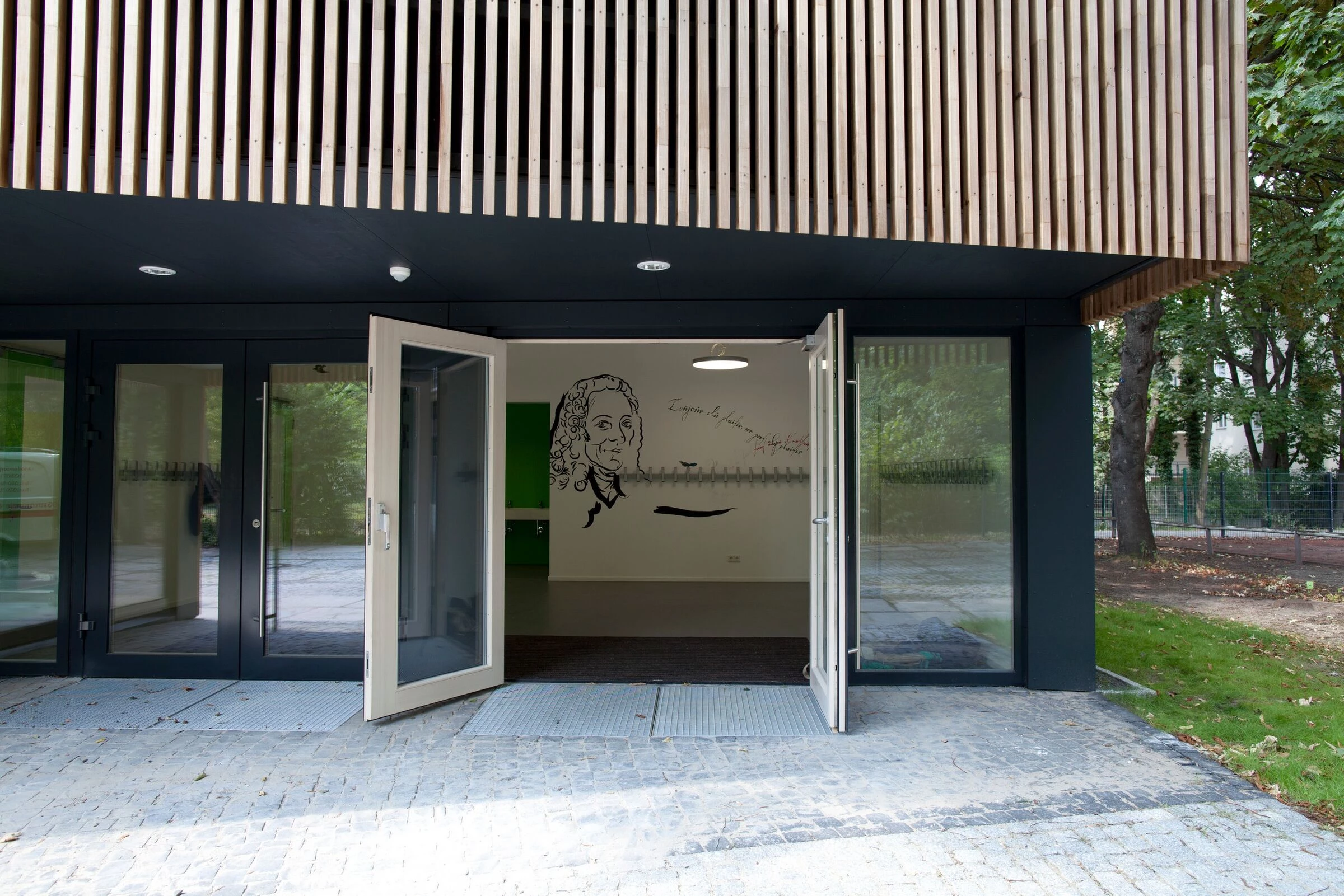 柏林École Voltaire 学校咖啡厅-15