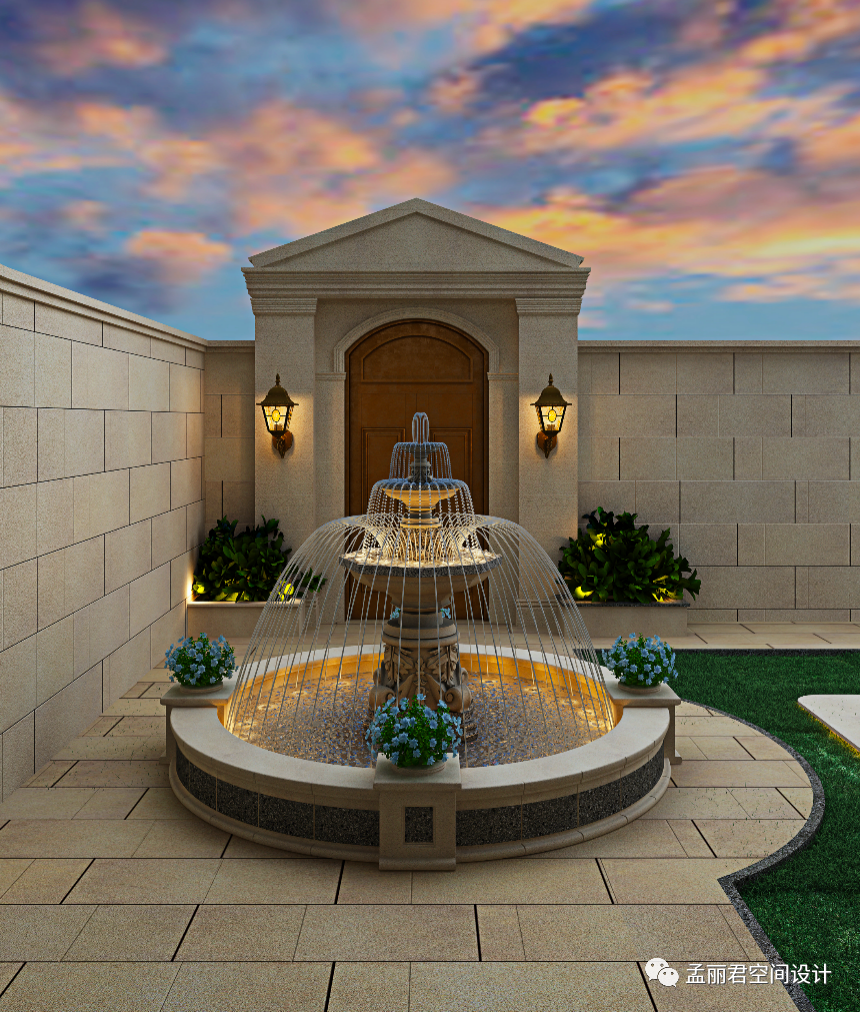 淄博绿城玫瑰园法式轻奢别墅设计丨中国淄博丨孟丽君空间设计-27