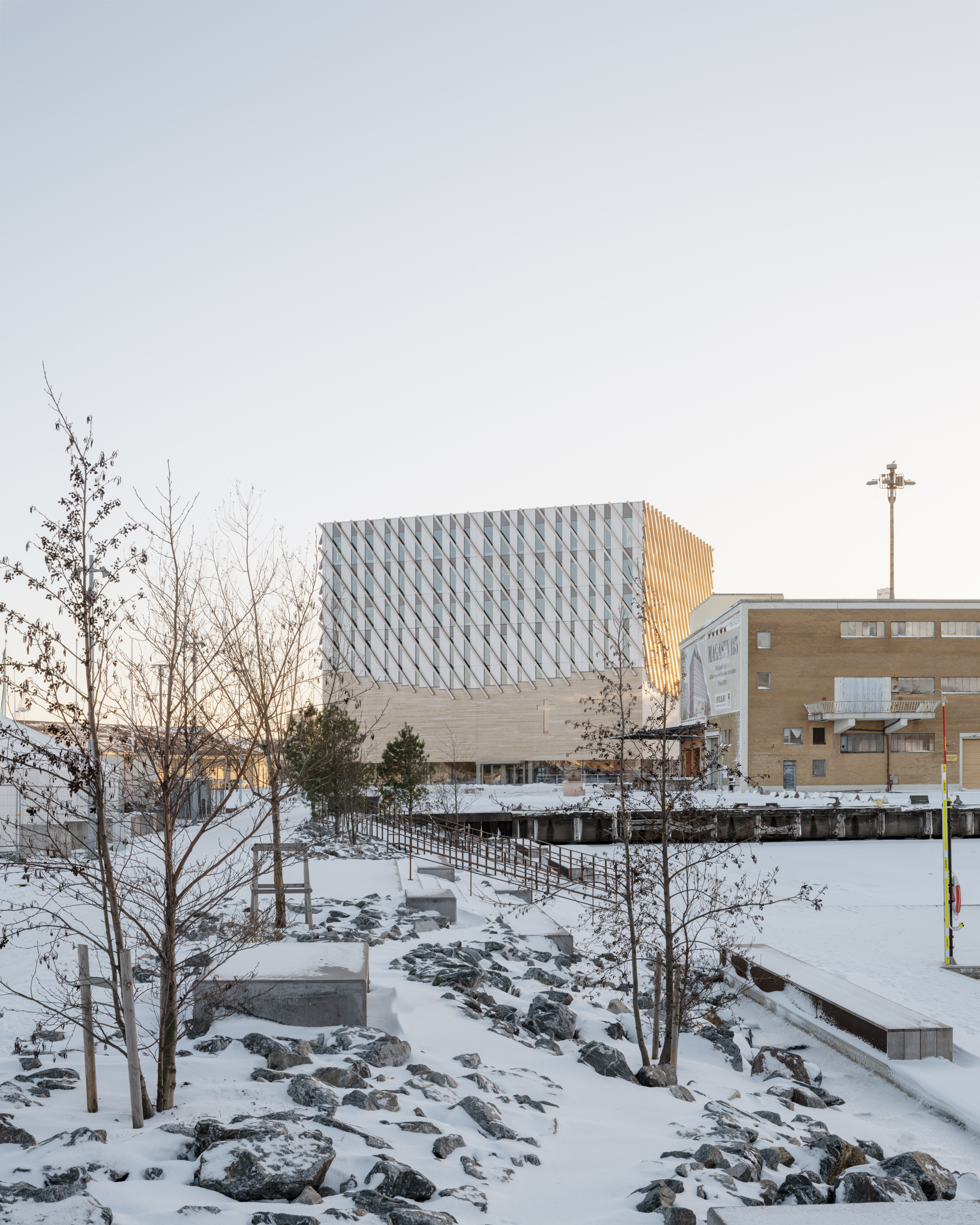 弗赖哈姆教堂丨瑞典丨Elding Oscarson-18