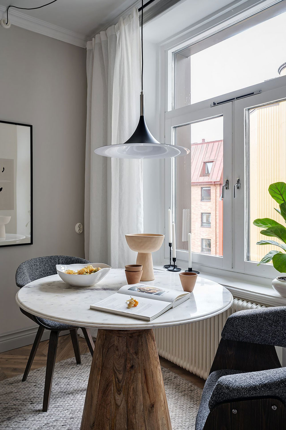 瑞典 69 平米非标准空间公寓设计-19