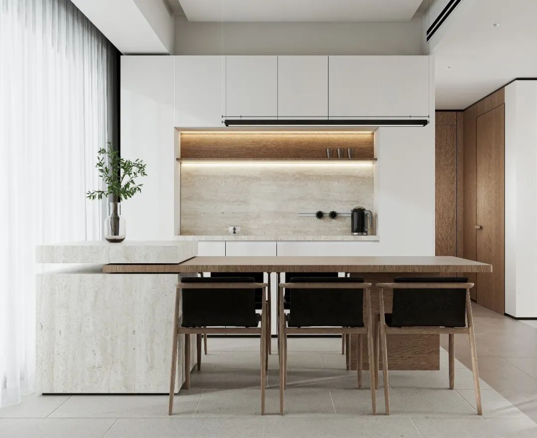 深圳盛合天宸 100㎡极简精装改造丨中国深圳-27