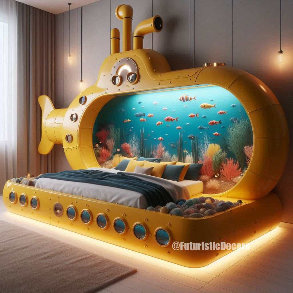 Submarine Aquarium Beds（潜艇水族馆床）-53