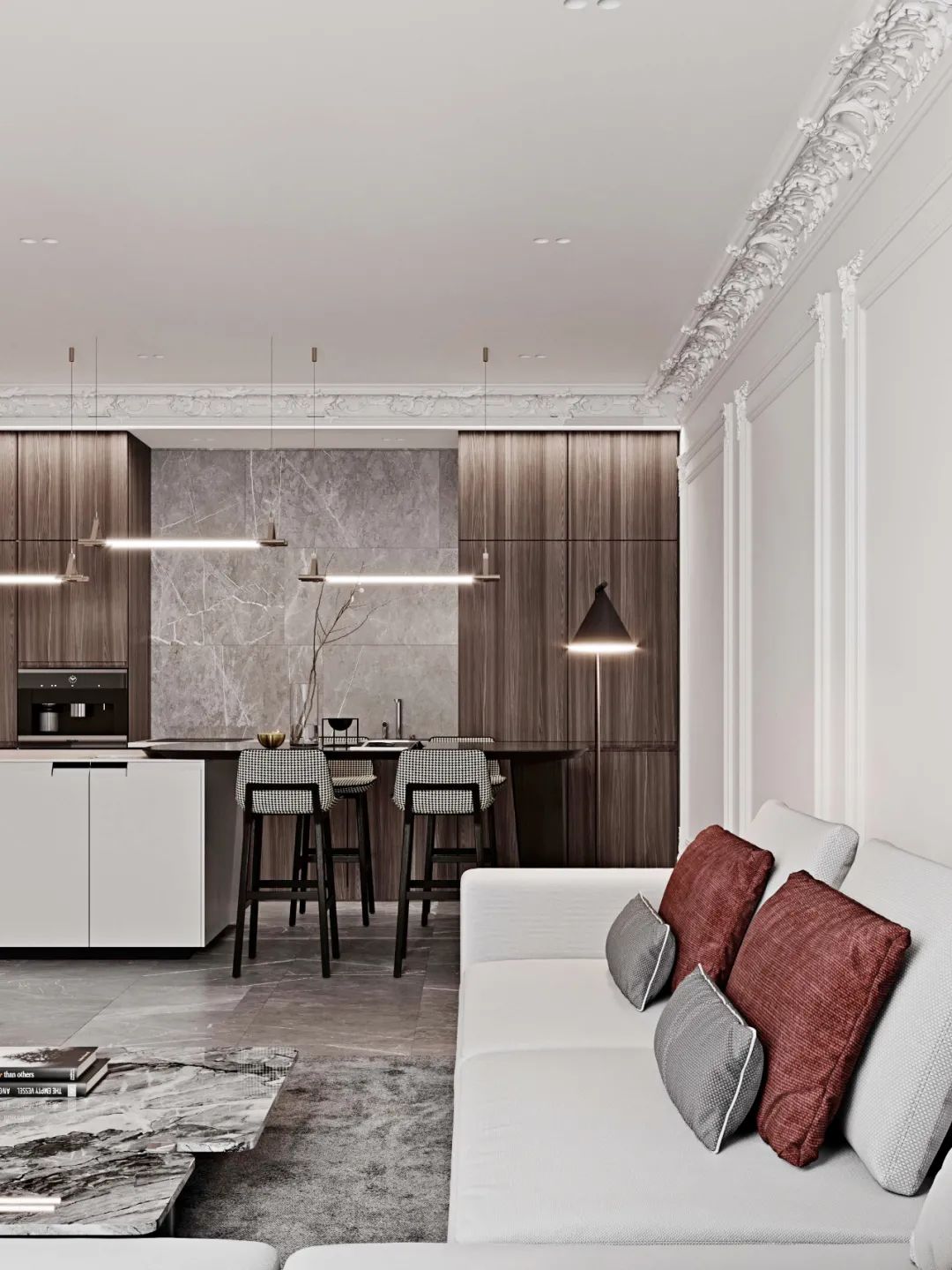 简约古典风格的空间美学演绎丨PRIMESTUDIA,MART Architects-74