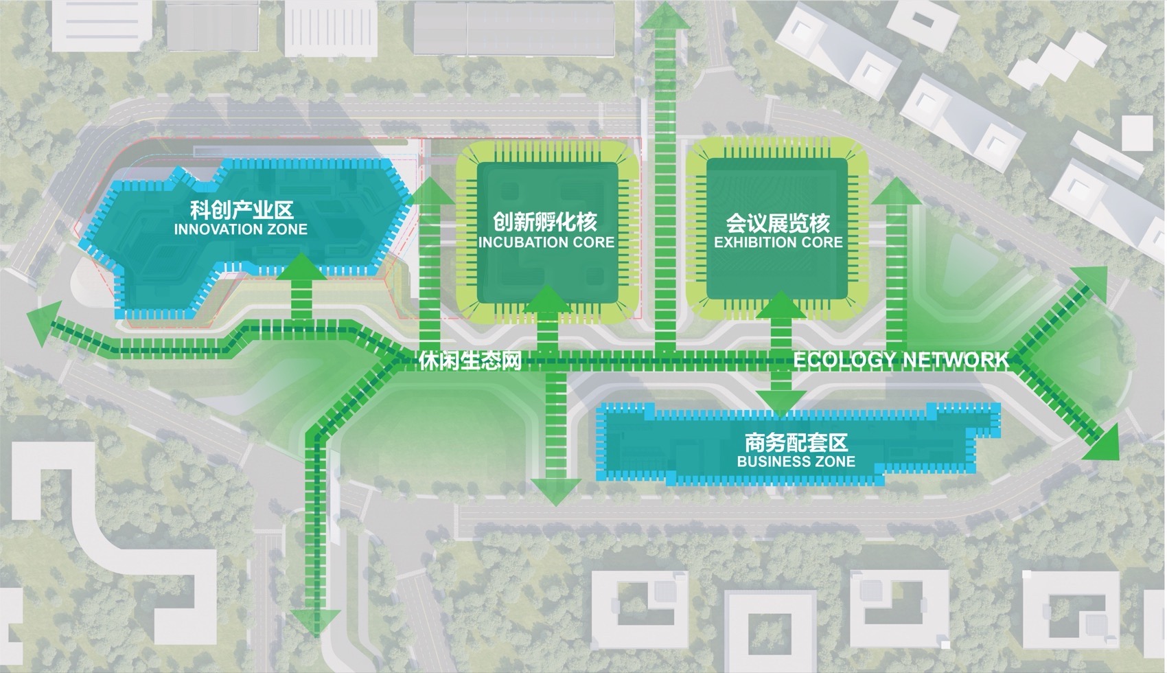 武汉国家网安基地网安软件园项目丨中国武汉丨Aedas,中信建筑设计研究总院有限公司-19