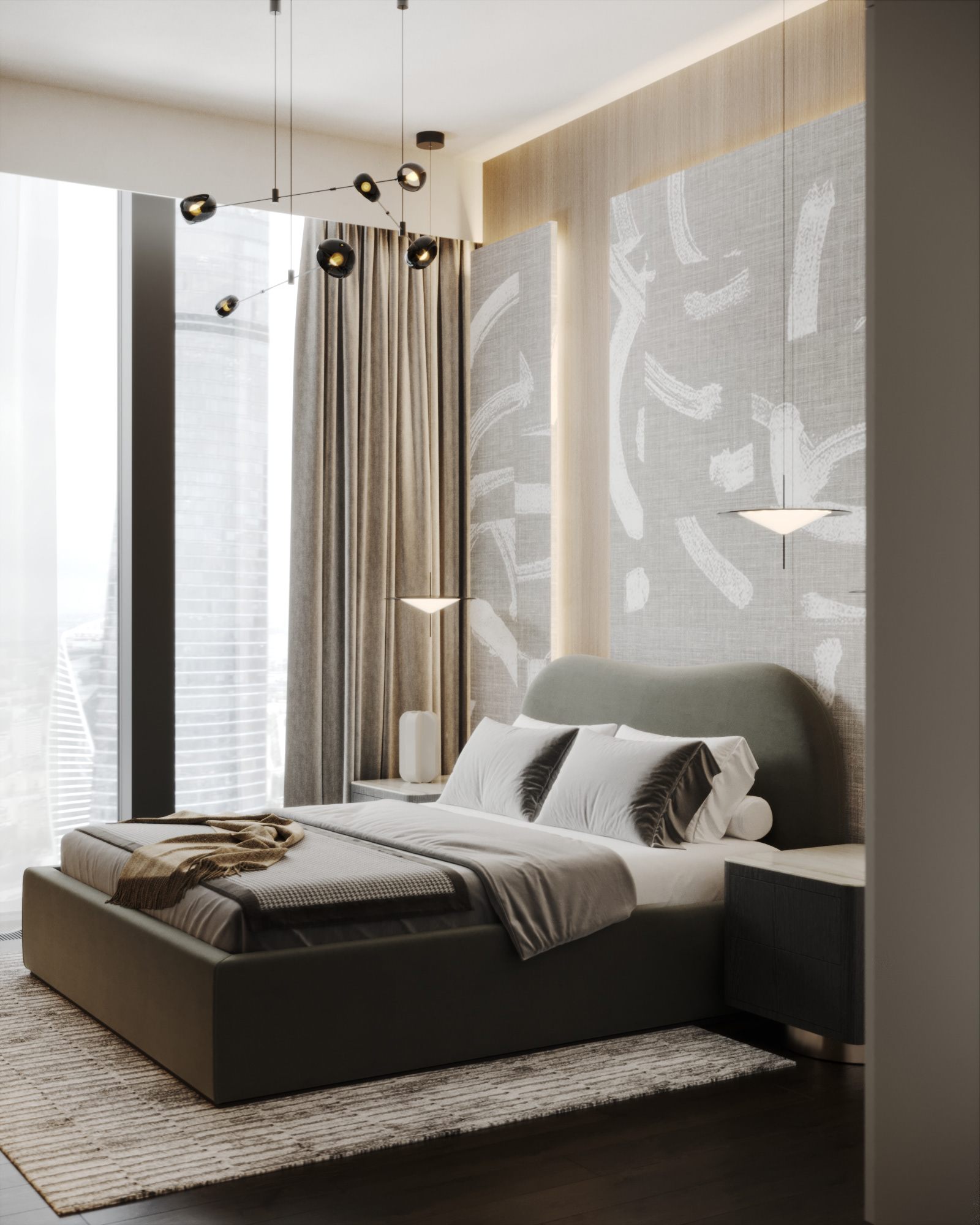 莫斯科当代公寓丨俄罗斯莫斯科丨Kanelur Design-18