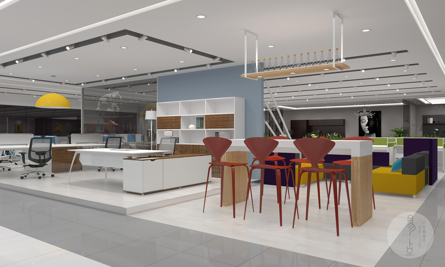 办公家具形象店设计案例解析-3