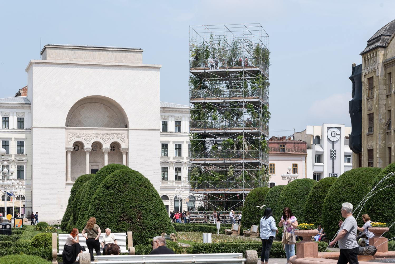 罗马尼亚蒂米什瓦拉垂直绿化奇迹-0