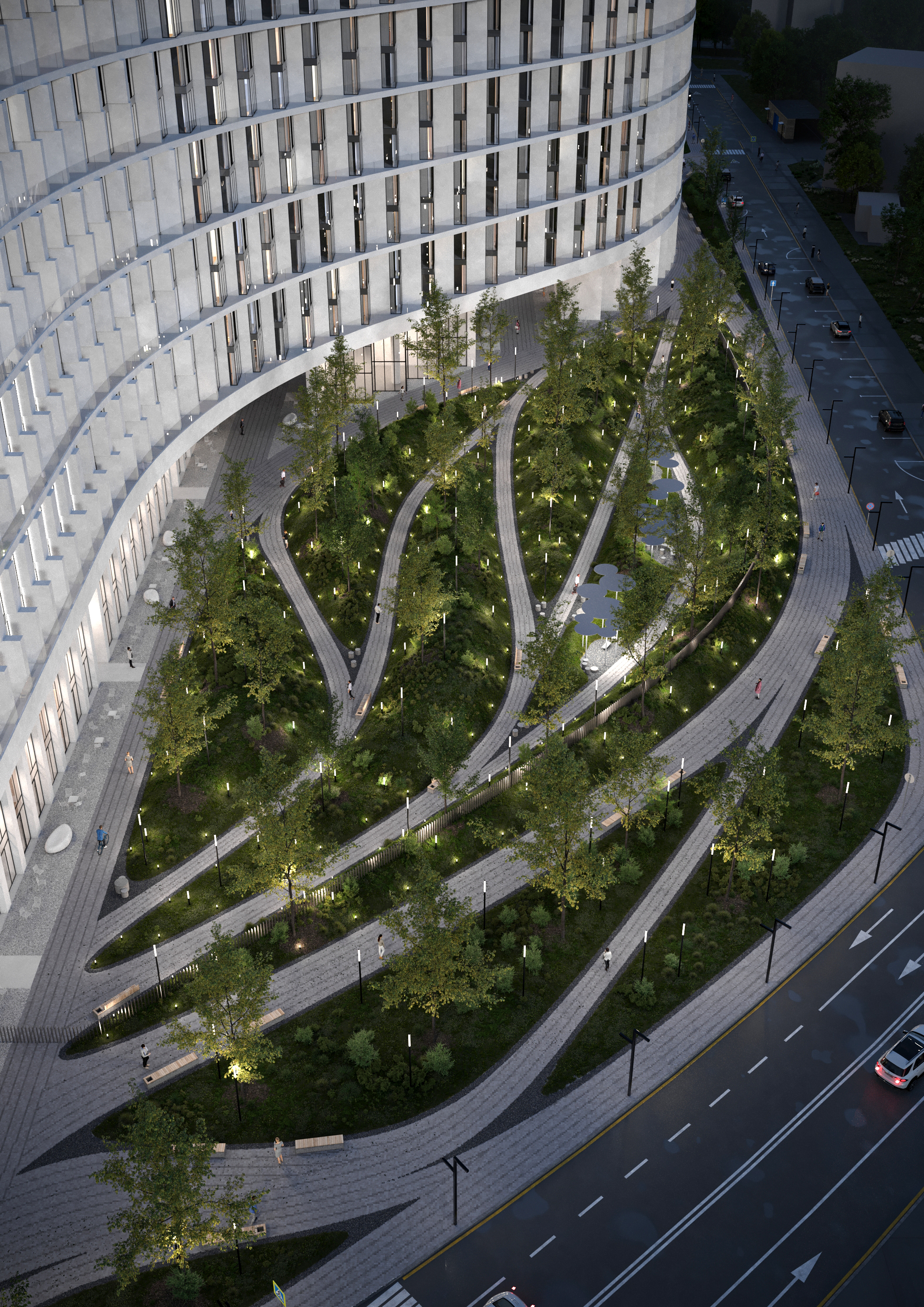 Derbenevskaya 滨水住宅综合体丨Tsimailo Lyashenko and Partners-16