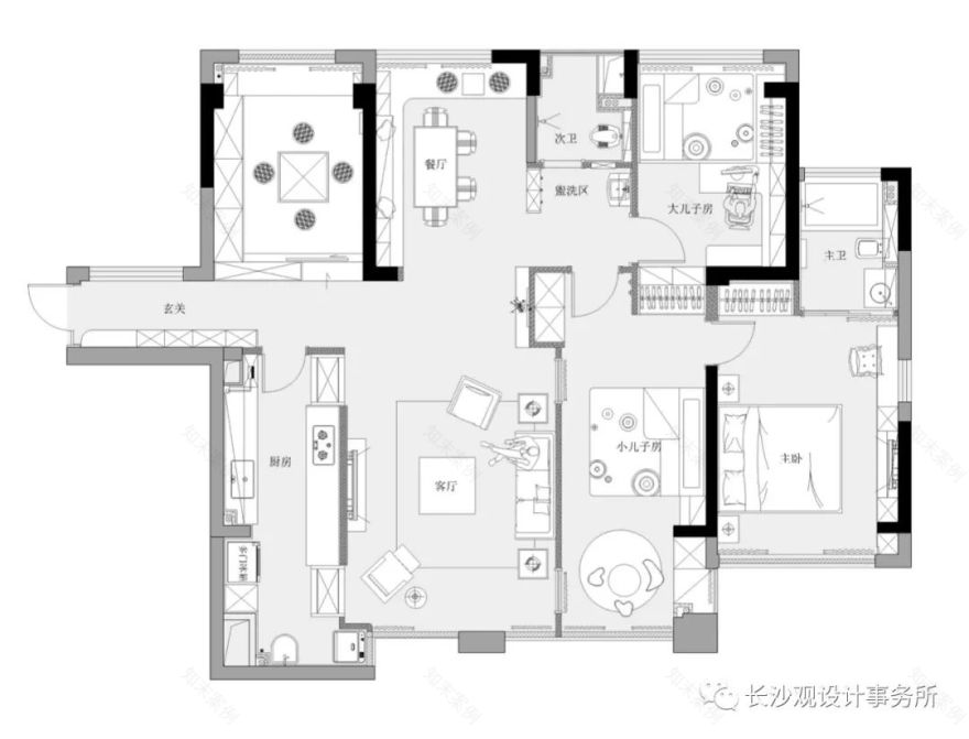 温暖星光,守护“星星的孩子”——长沙长房上层国际轻奢之家-92
