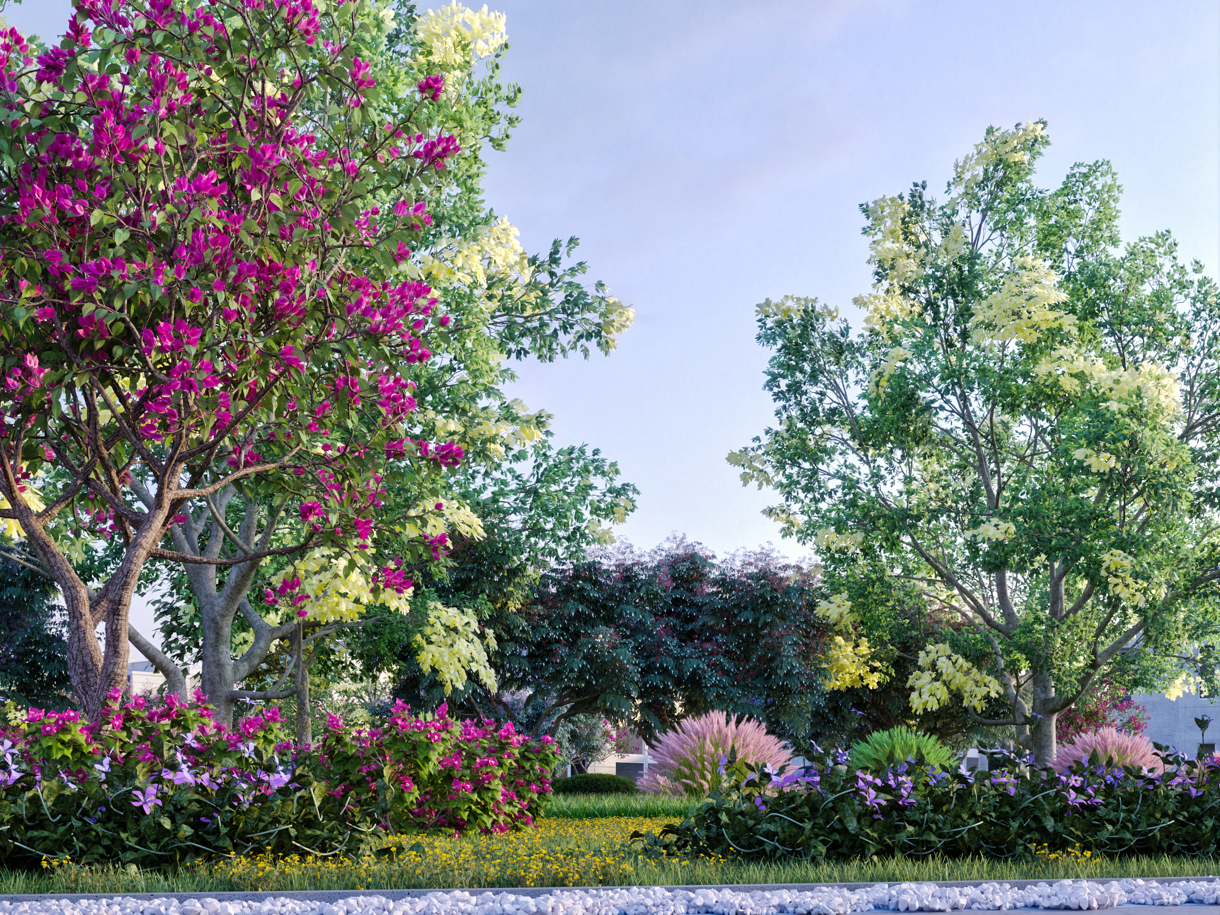 方形景观设计丨SHERIF ASHRAF-7