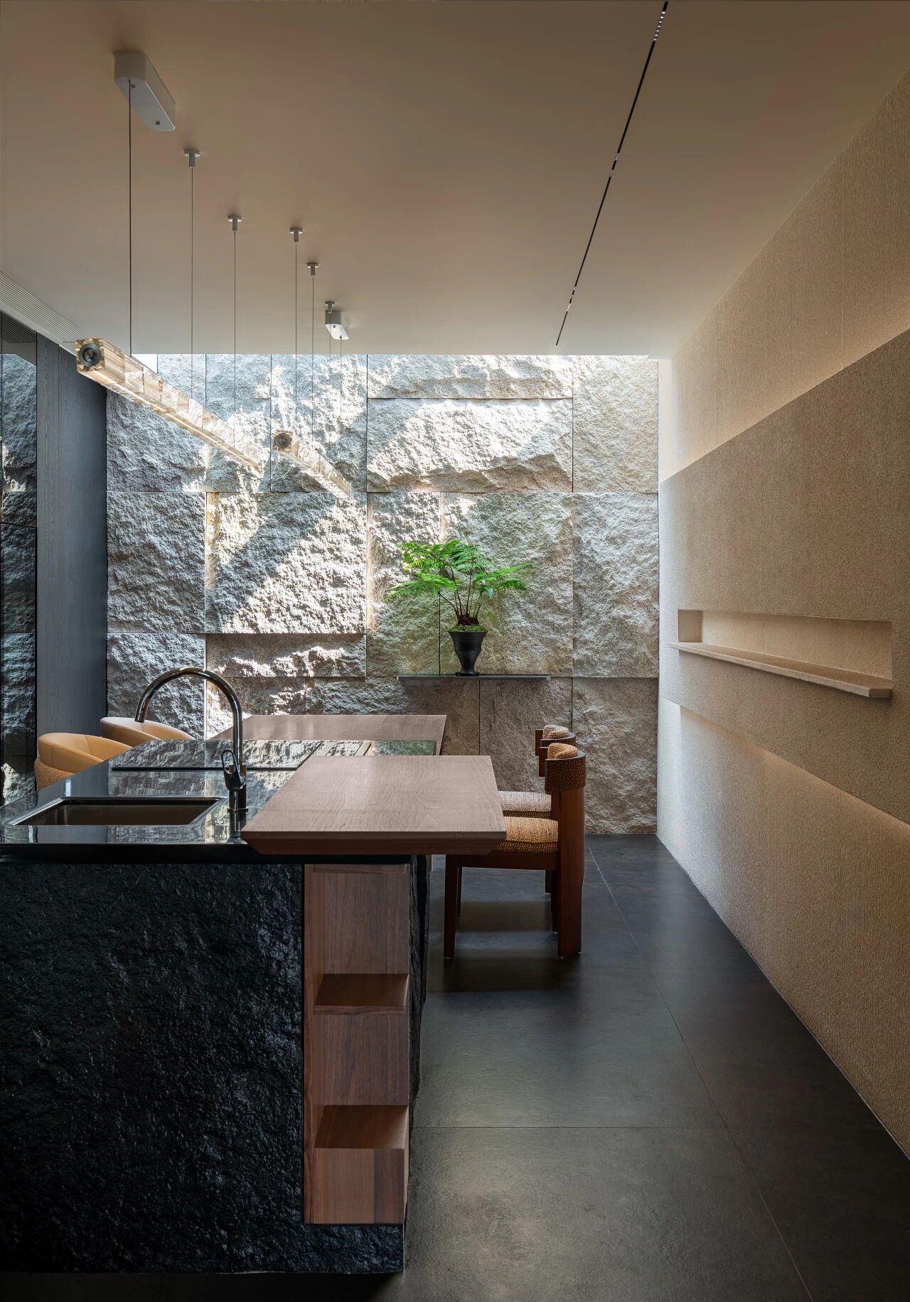 新作 齐磊 泉州550㎡自然静奢别墅丨中国泉州丨杭州拾间系设计-5