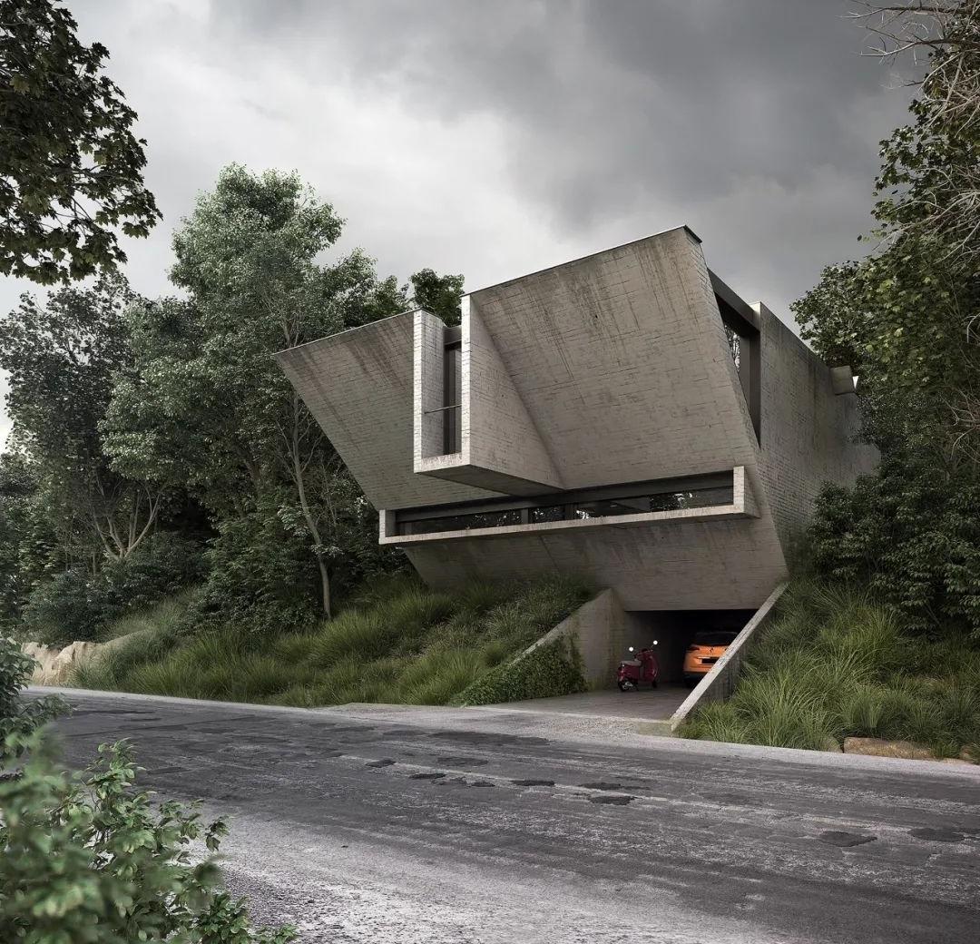 Adam Spychala--混凝土建筑的纯粹-29