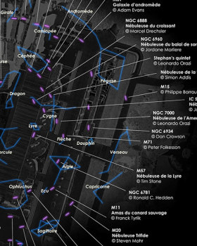 2020年8月里昂古罗马剧场天空投影镜像及天文摄影展丨法国里昂丨BTS设计空间专业（推测）