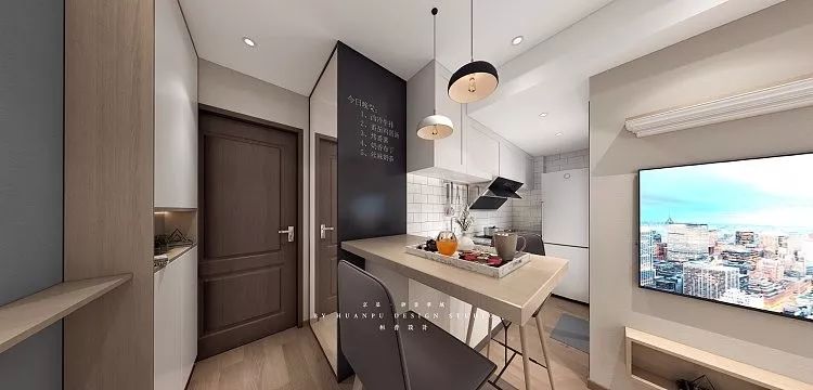 33㎡北欧猫宅,小空间大温馨-137