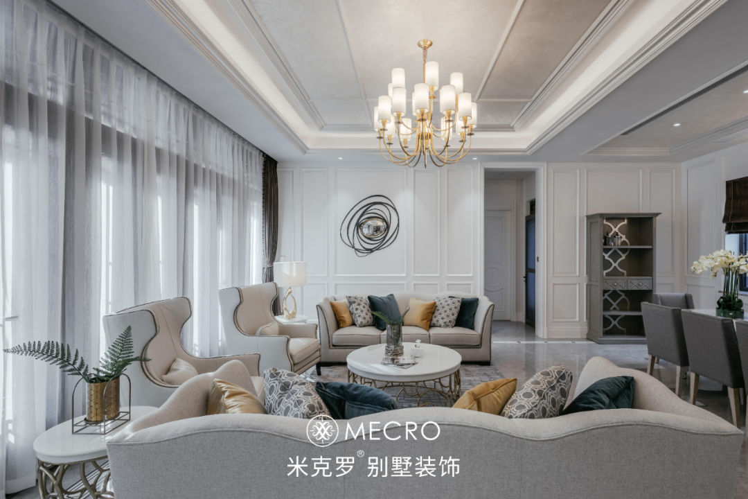 融创·桃花源 650㎡简欧别墅设计丨米克罗别墅装饰-29