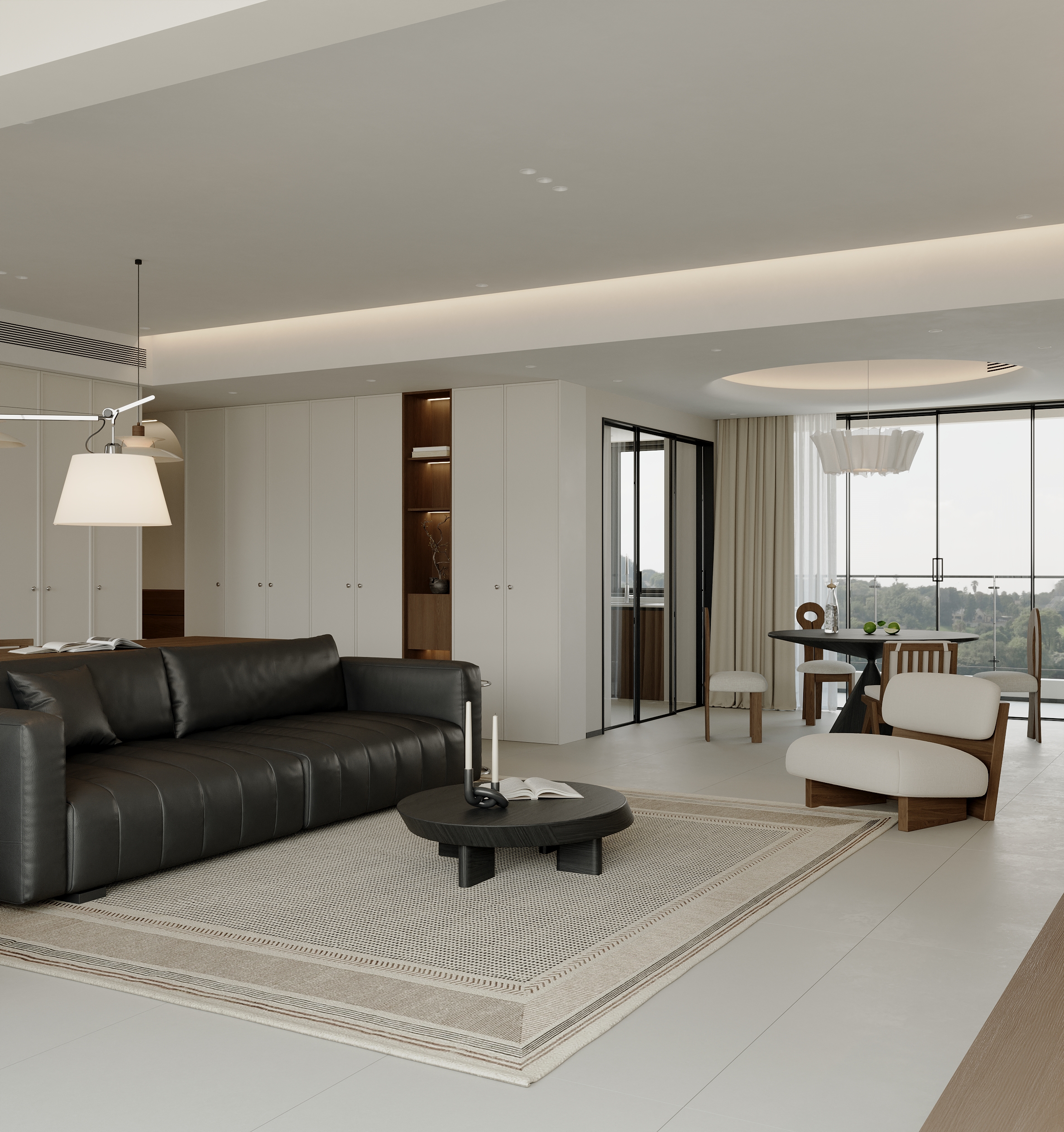 奶油中古客餐厅卧室卫生间丨近期表现-2