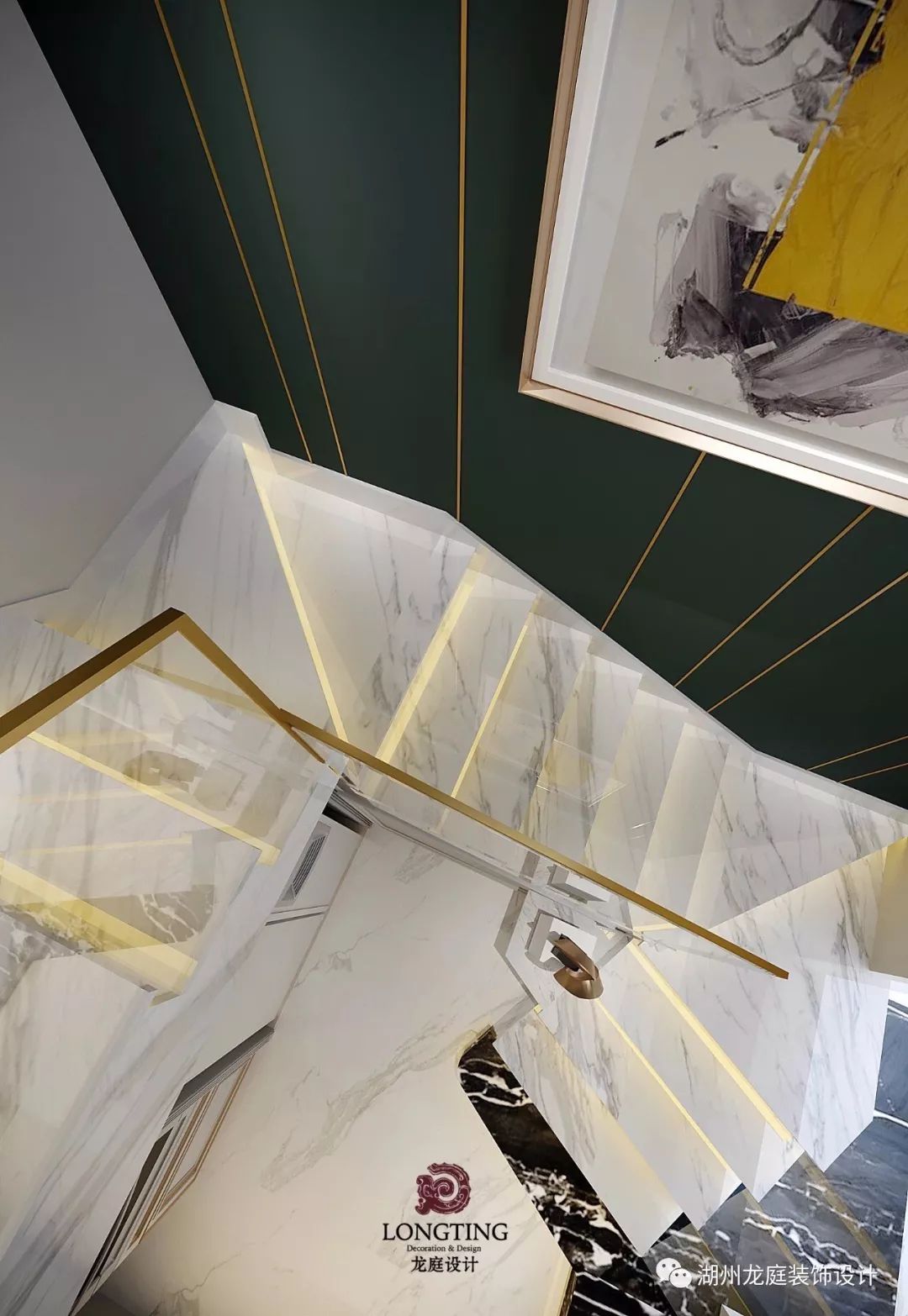 太湖阳光假日 420㎡ Ins 涂料风撞色高级感设计-98