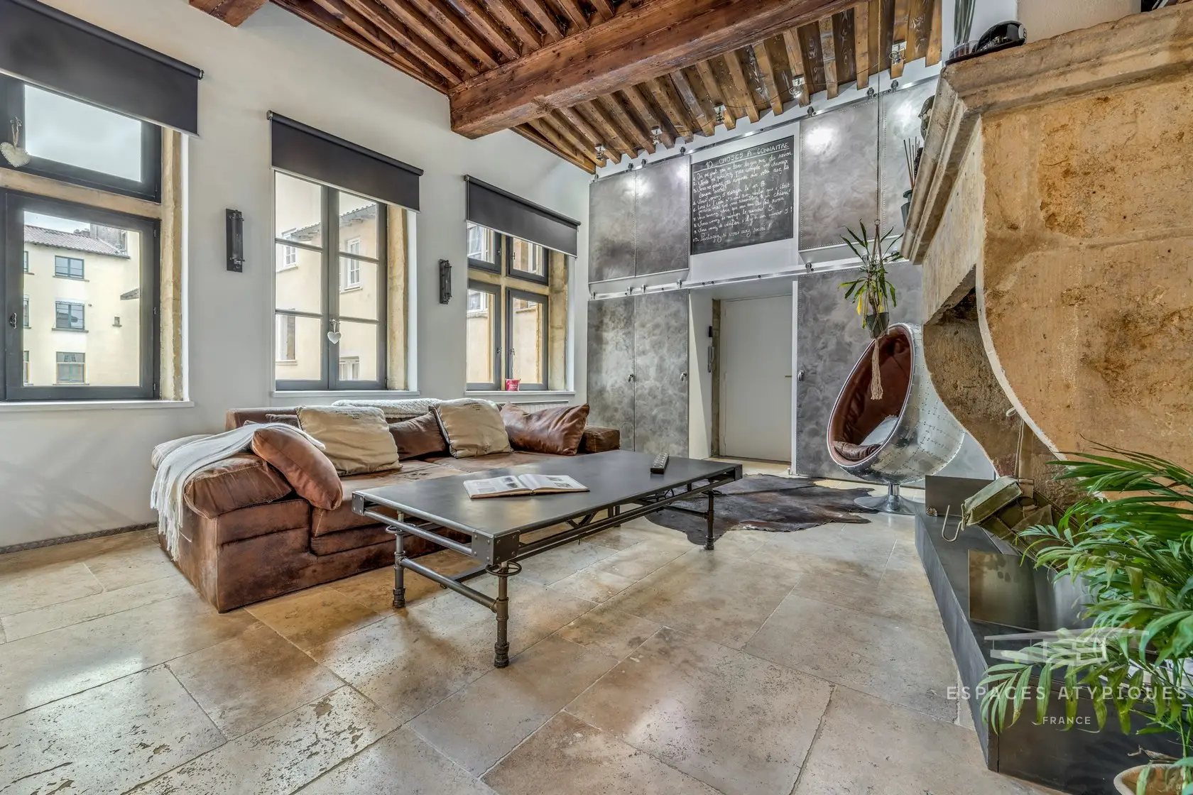 工业风改造 | 98 平米典型里昂公寓的重生-6