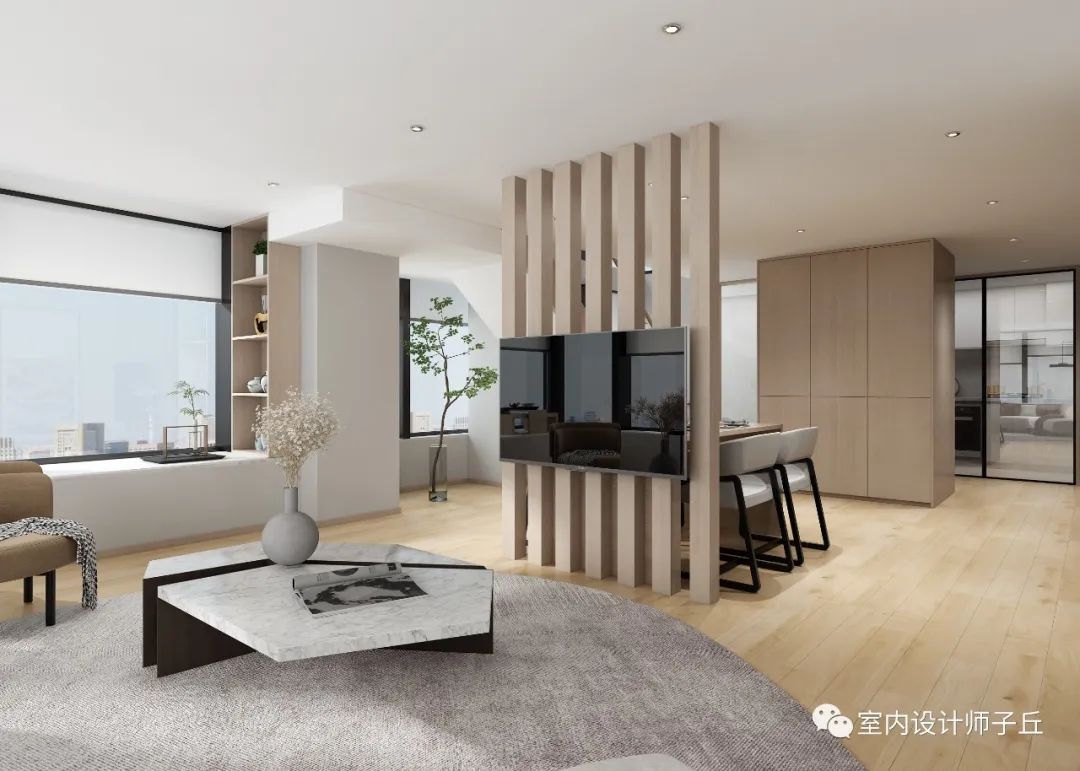 现代日式麓湖公寓丨中国成都丨王兴波-30