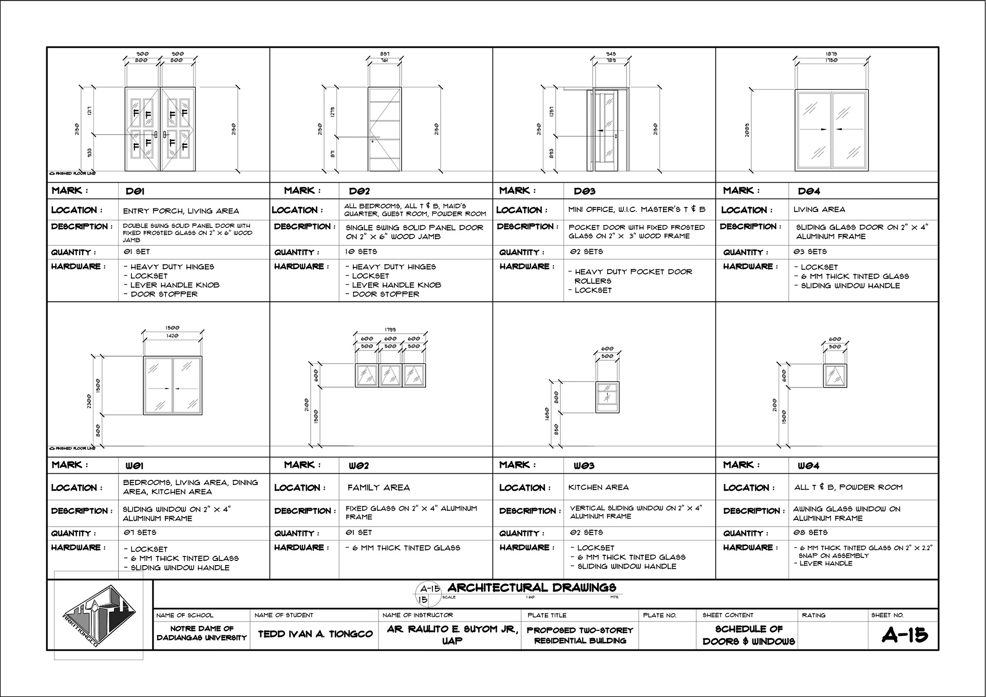住宅建筑设计-13