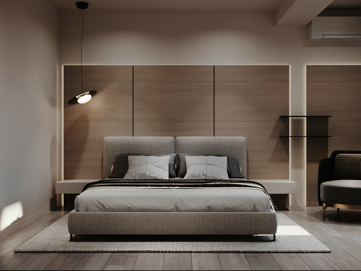 高级灰色系公寓设计-14