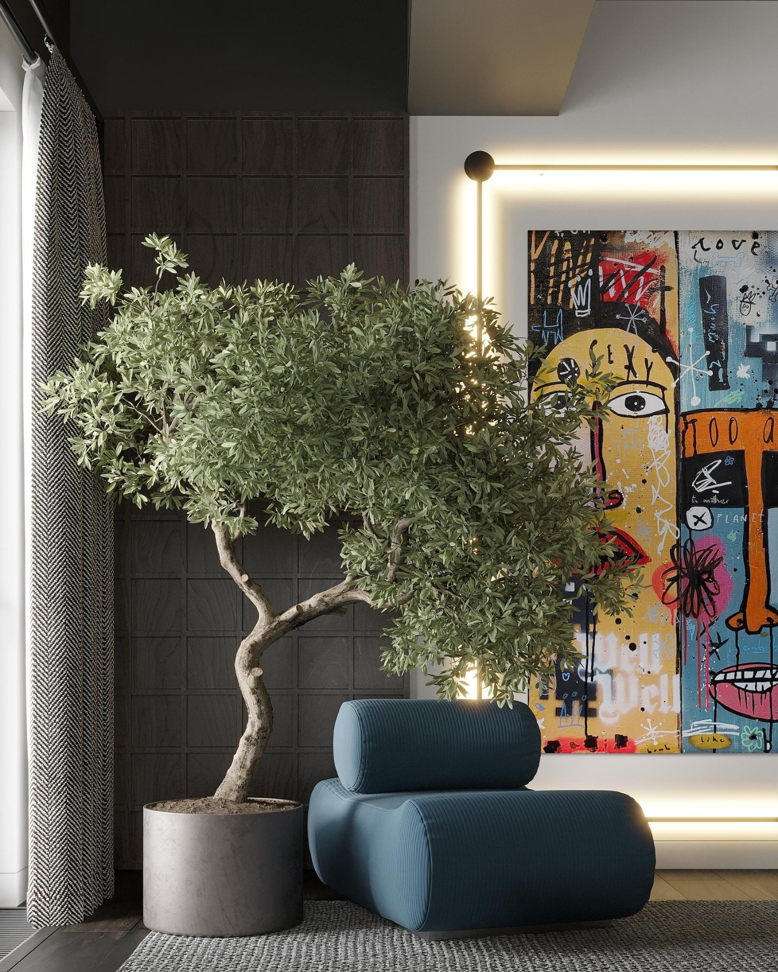 一座富有艺术气息的房子-7