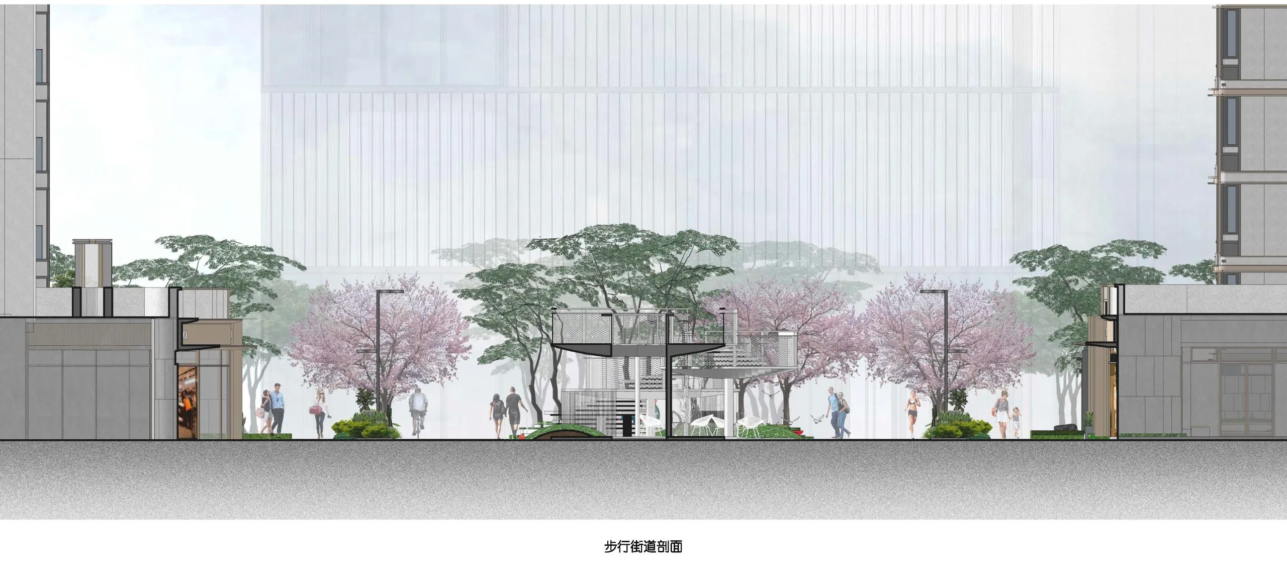 万科嘉兴渔里未来社区·登云路街区丨中国嘉兴丨广亩景观-53